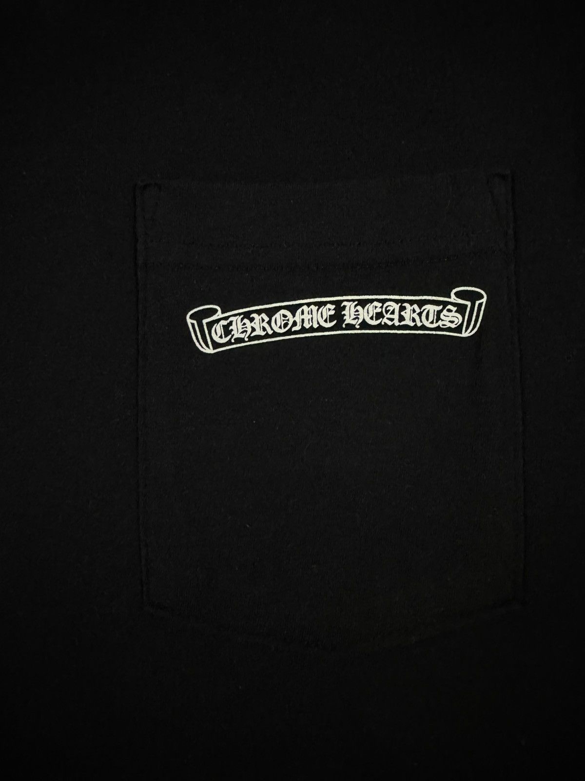 Chrome Hearts 2010s Chrome Hearts Vintage Arc Banner Logo T shirt Size US M / EU 48-50 / 2 - 4 Thumbnail