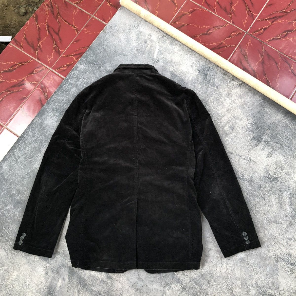 Takeo Kikuchi Blazer Outer Courduroy By Takeo KIKUCHI Good Condition Size 40S - 8 Thumbnail