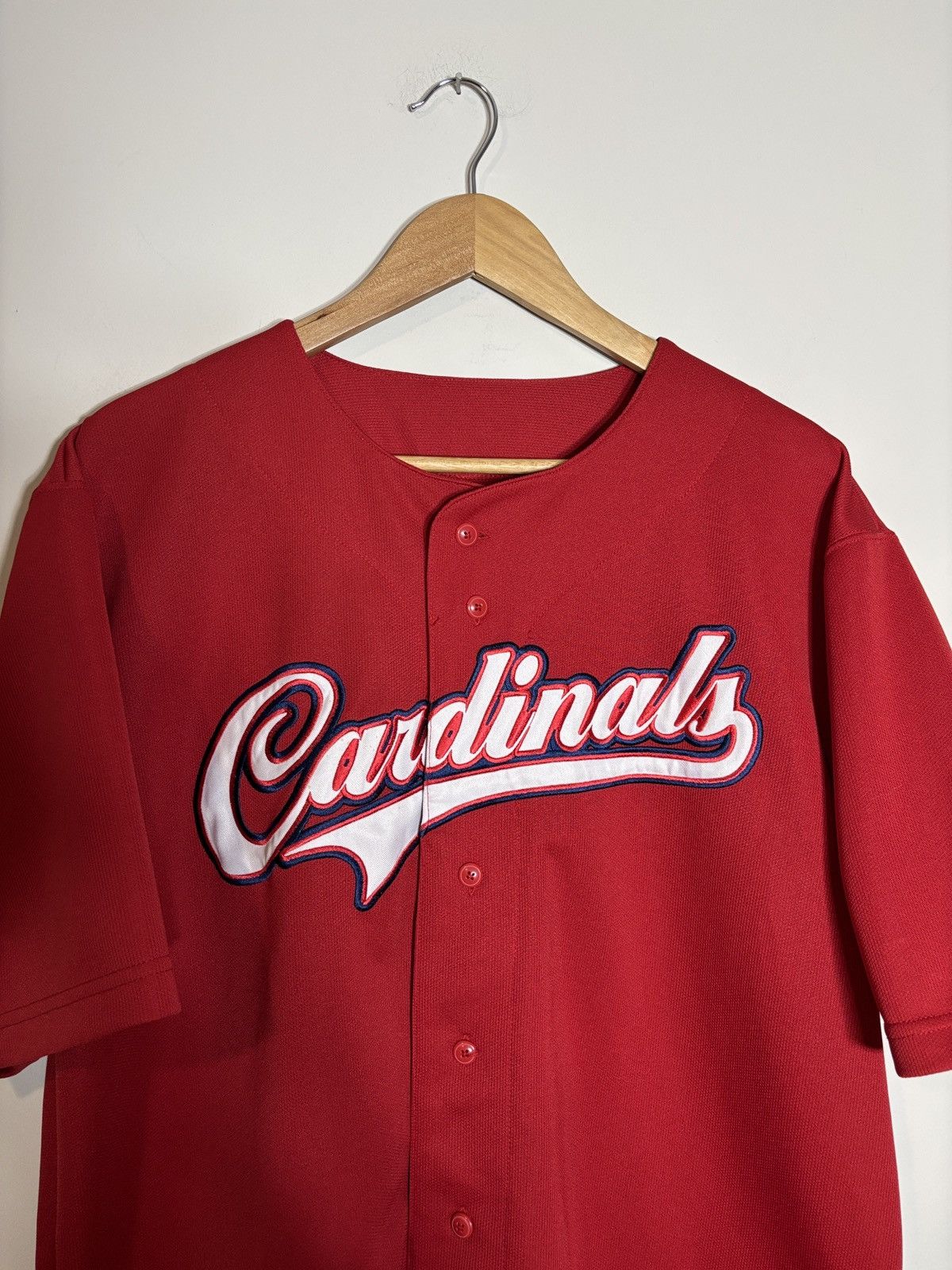 MLB Vintage True Fan MLB St Louis Cardinals Baseball Jersey Size US L / EU 52-54 / 3 - 2 Thumbnail
