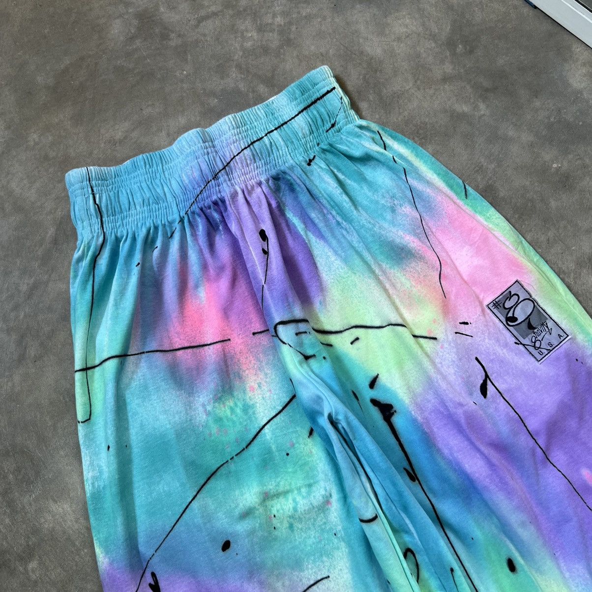 Vintage Vintage Gravity Colour Blok Baggy Sweatpants Size 27" / US 4 / IT 40 - 2 Thumbnail