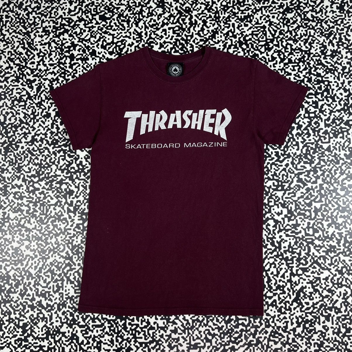 Thrasher Vintage Y2K Thrasher Big Logo SK8 Skateboard Magazine Tshirt Size US S / EU 44-46 / 1 - 1 Thumbnail