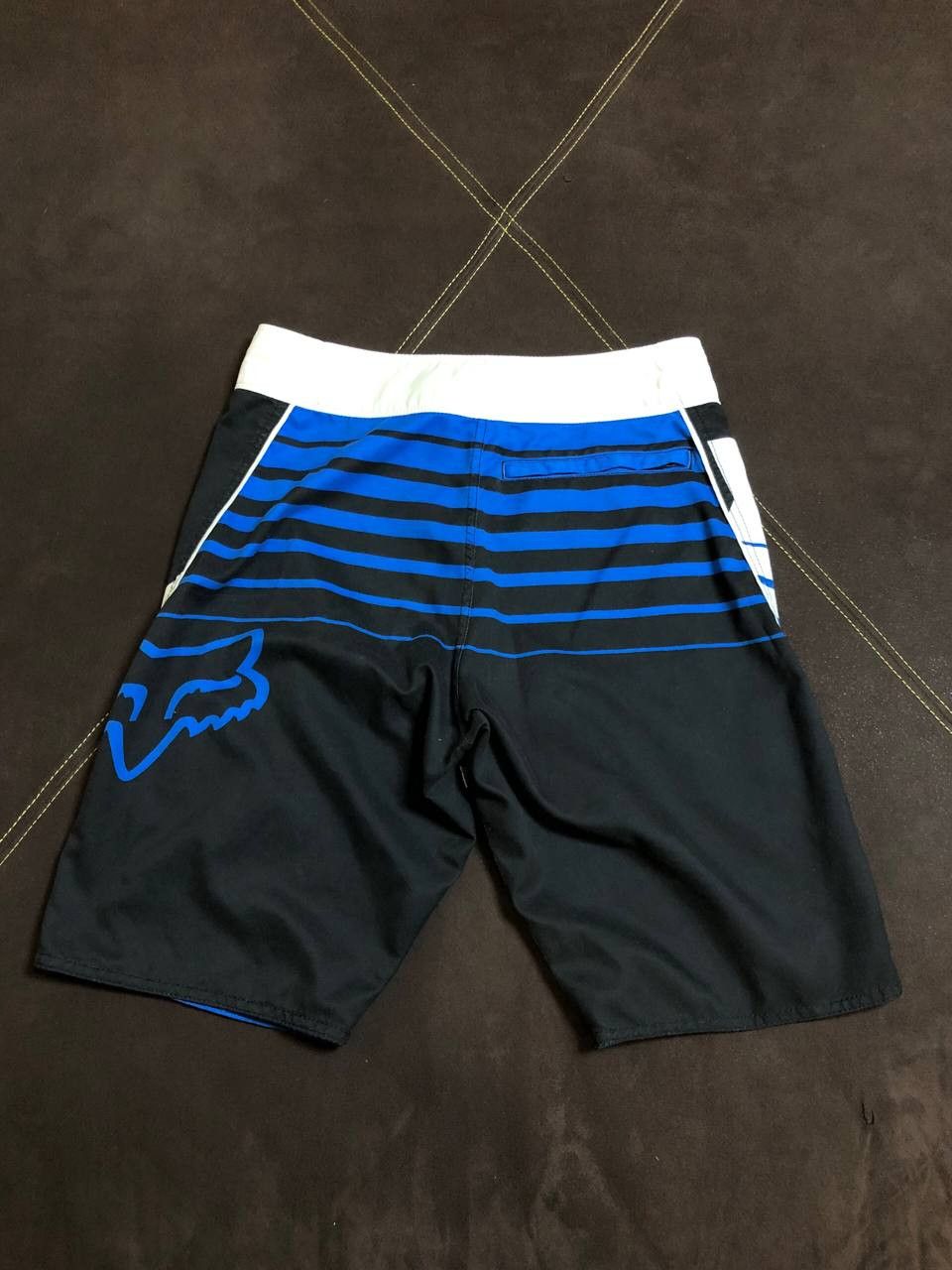 Fox Racing Fox Racing Board Shorts Adult Blue Unlined Swim Surf Logo Size US 30 / EU 46 - 5 Thumbnail