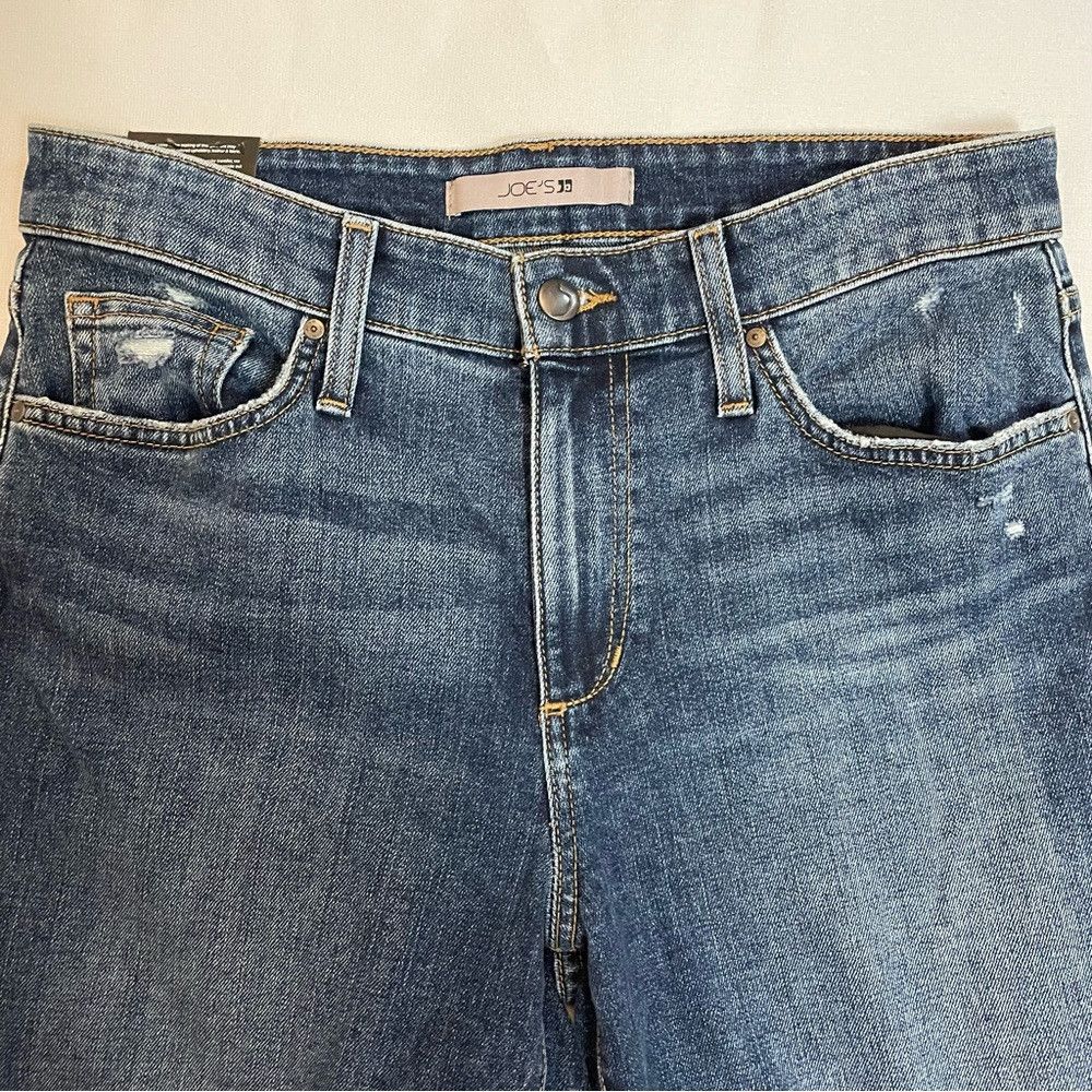 Joe's NWT New $189 Joe's Boyfriend Rolled Hem Jeans Size 28 Size 28" / US 6 / IT 42 - 6 Thumbnail