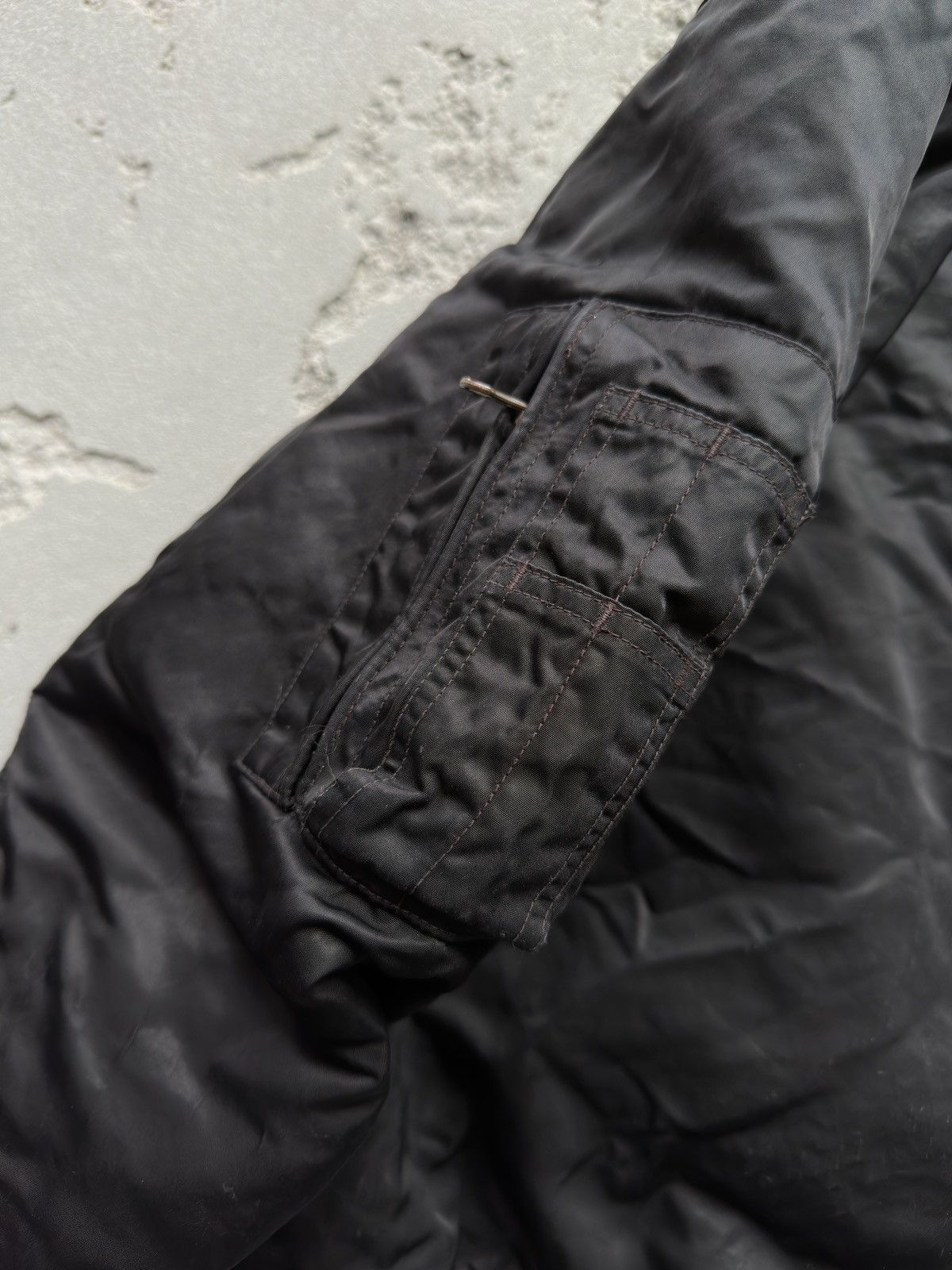 Japanese Brand Vintage MA1 y2k Bomber Jacket Size US M / EU 48-50 / 2 - 7 Thumbnail