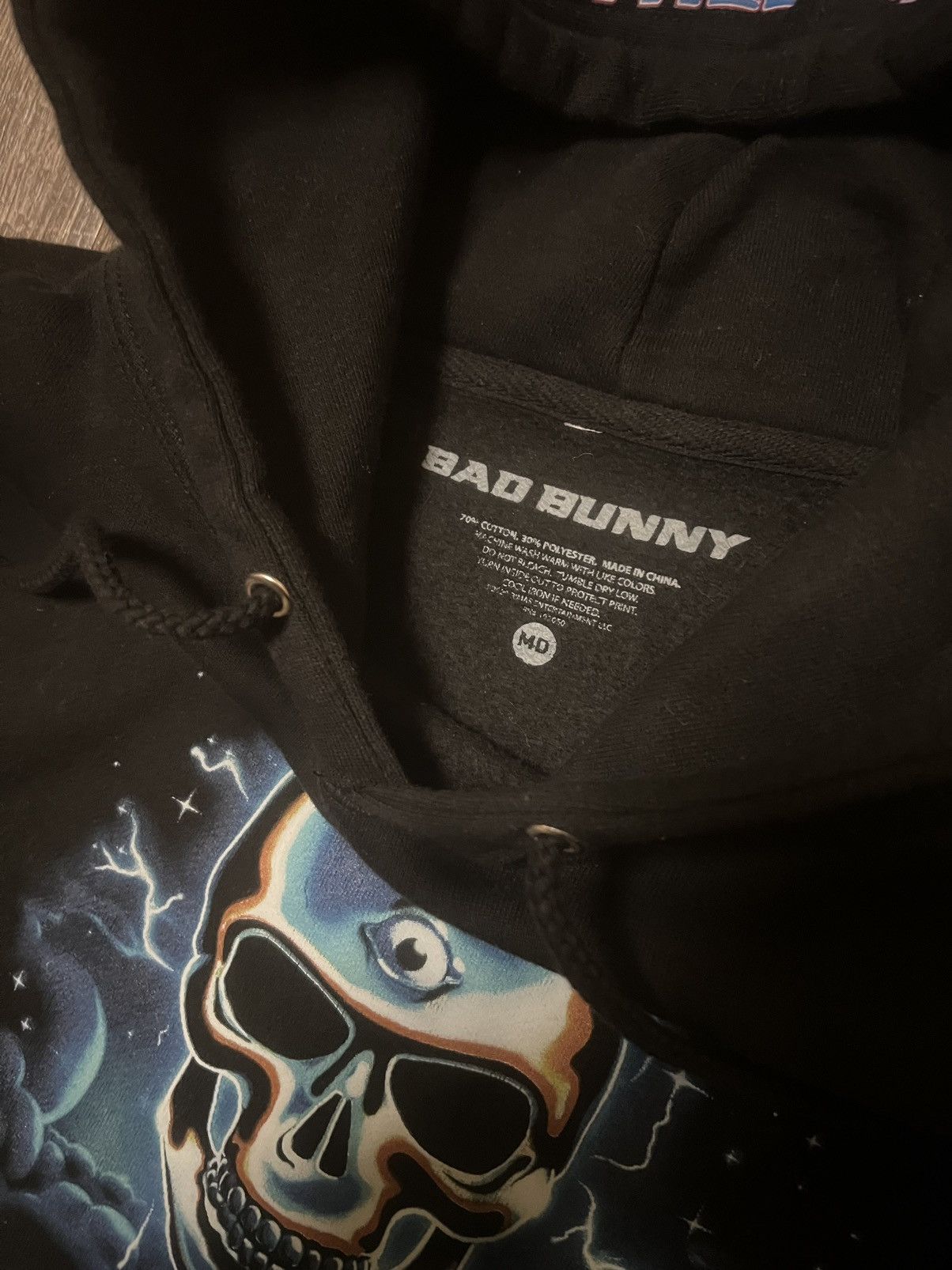 Other Bad Bunny YHLQMDLG Hoodie size Medium Size US M / EU 48-50 / 2 - 4 Thumbnail