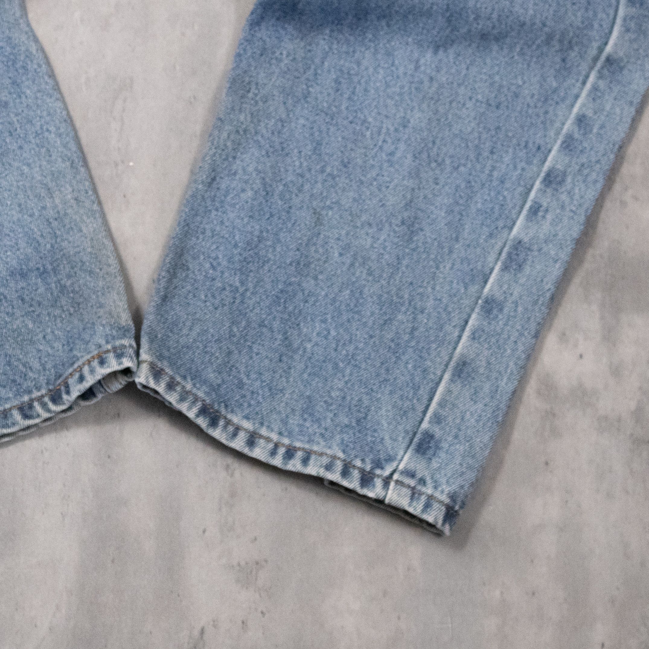 Levi's Y2K 2000's Levis Baggy Relaxed Wide Denim Jeans Pant's Size US 34 / EU 50 - 6 Thumbnail