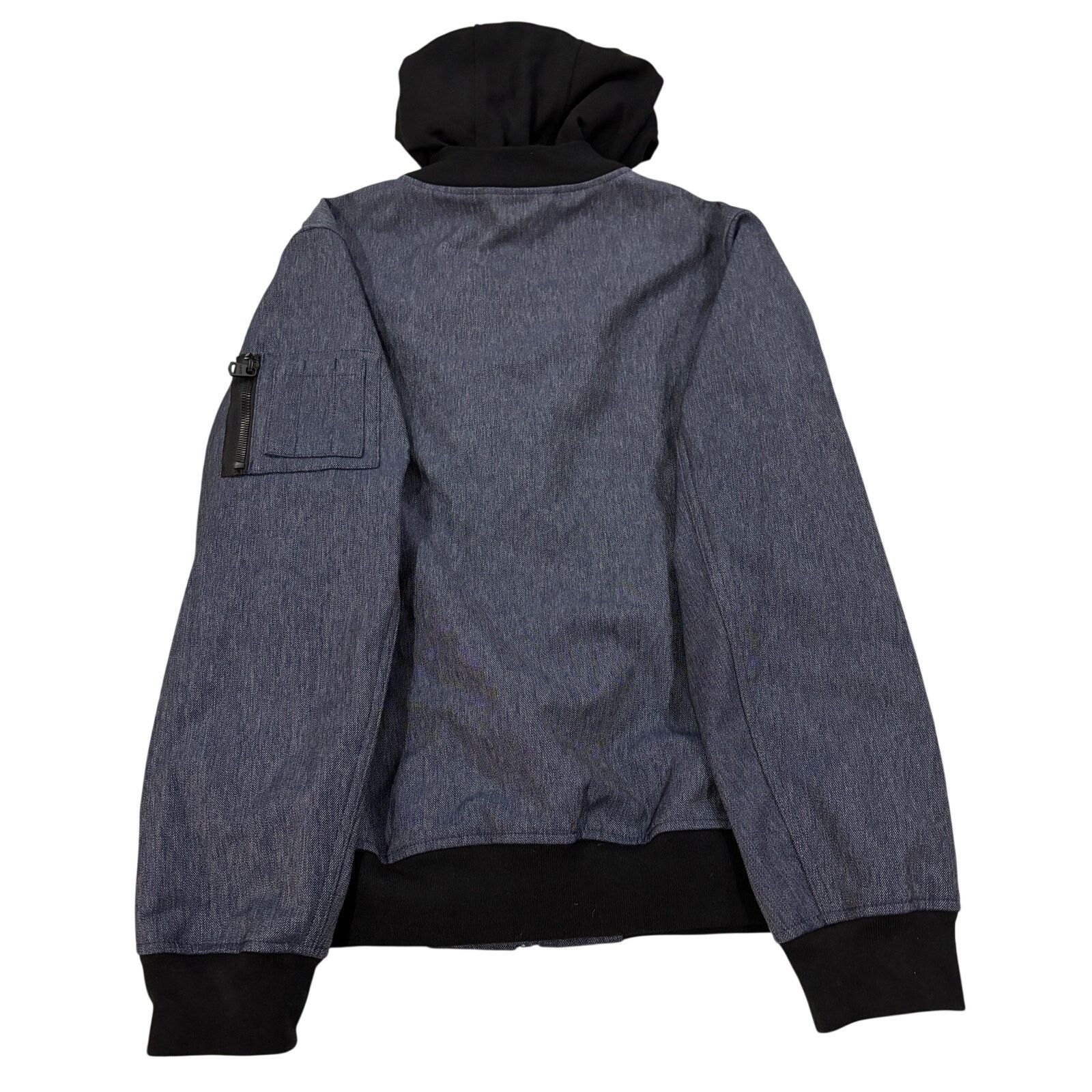 Levi's *R40 LEVI'S Men's Softshell Bomber Jacket Denim Blue Medium Size US M / EU 48-50 / 2 - 2 Thumbnail