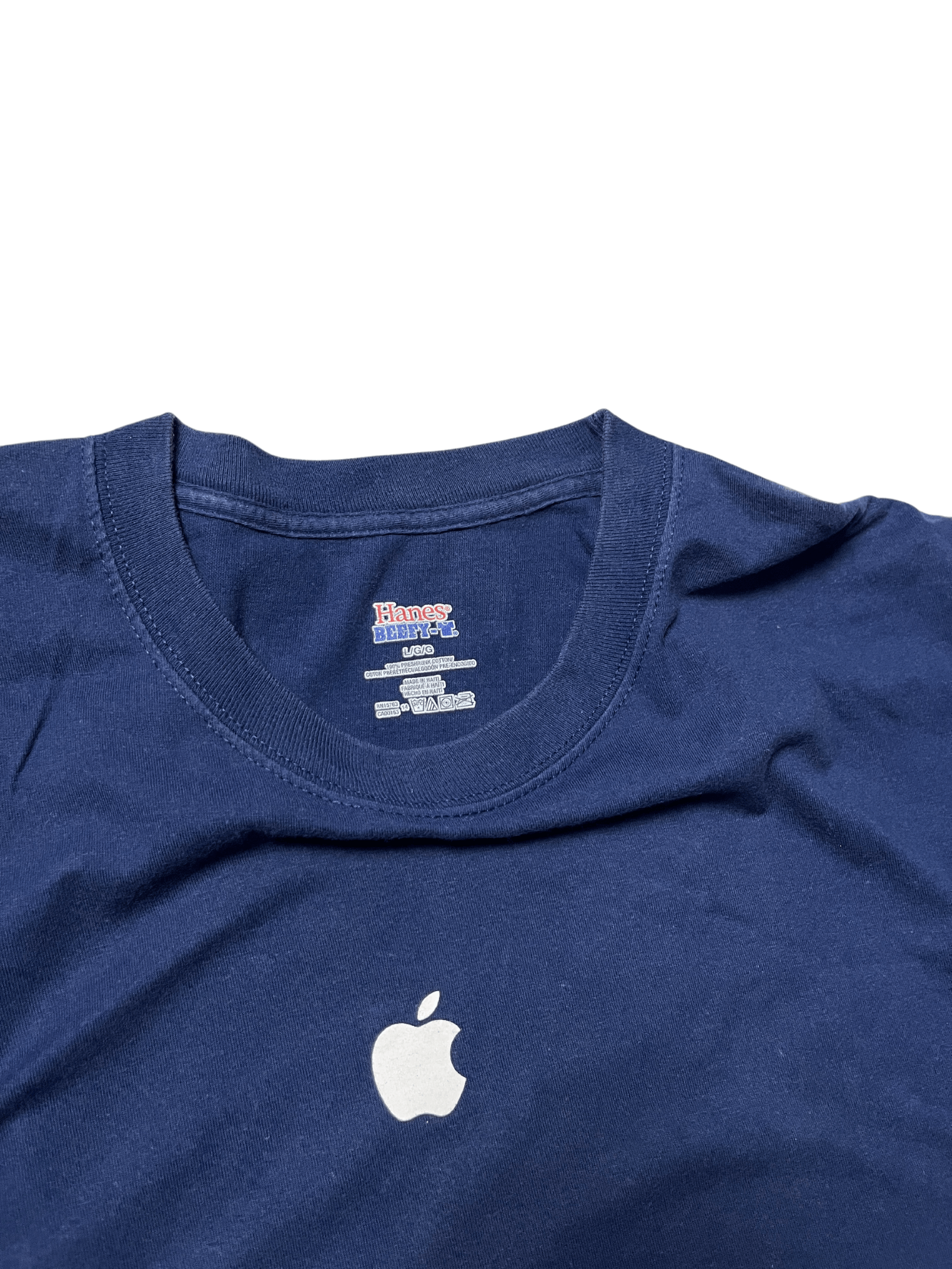 Apple × Vintage Apple Vintage Center Logo Tee T Shirt Size US L / EU 52-54 / 3 - 2 Thumbnail