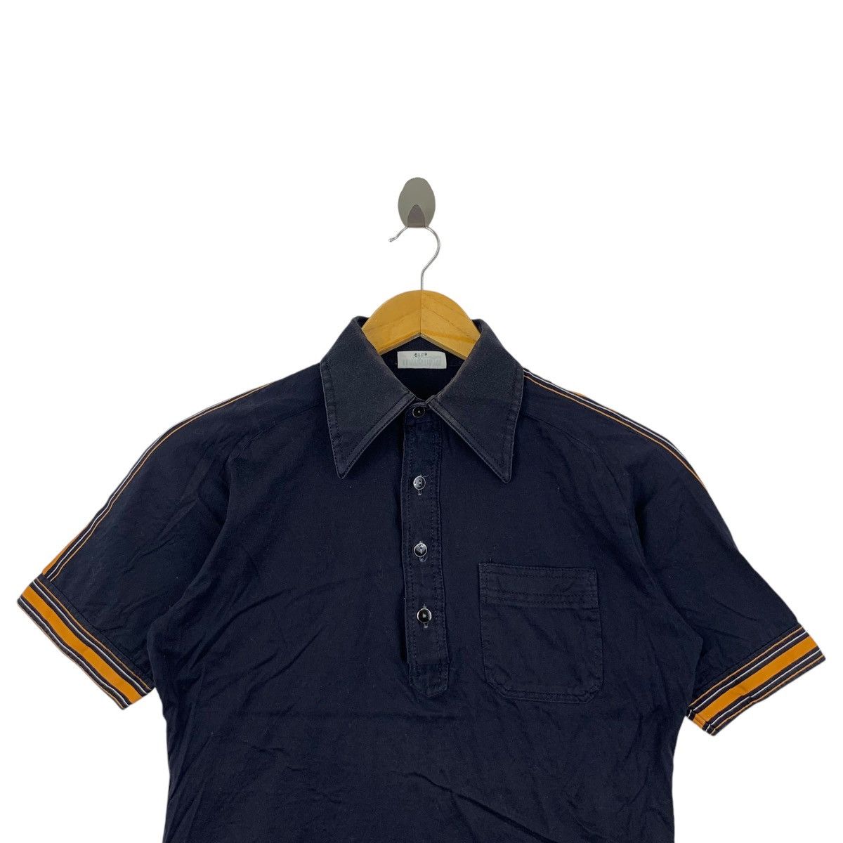 Vintage Vintage HARDLION ROCK TOKYO Twin Tipped Polo Tee Shirt Size M / US 6-8 / IT 42-44 - 2 Thumbnail