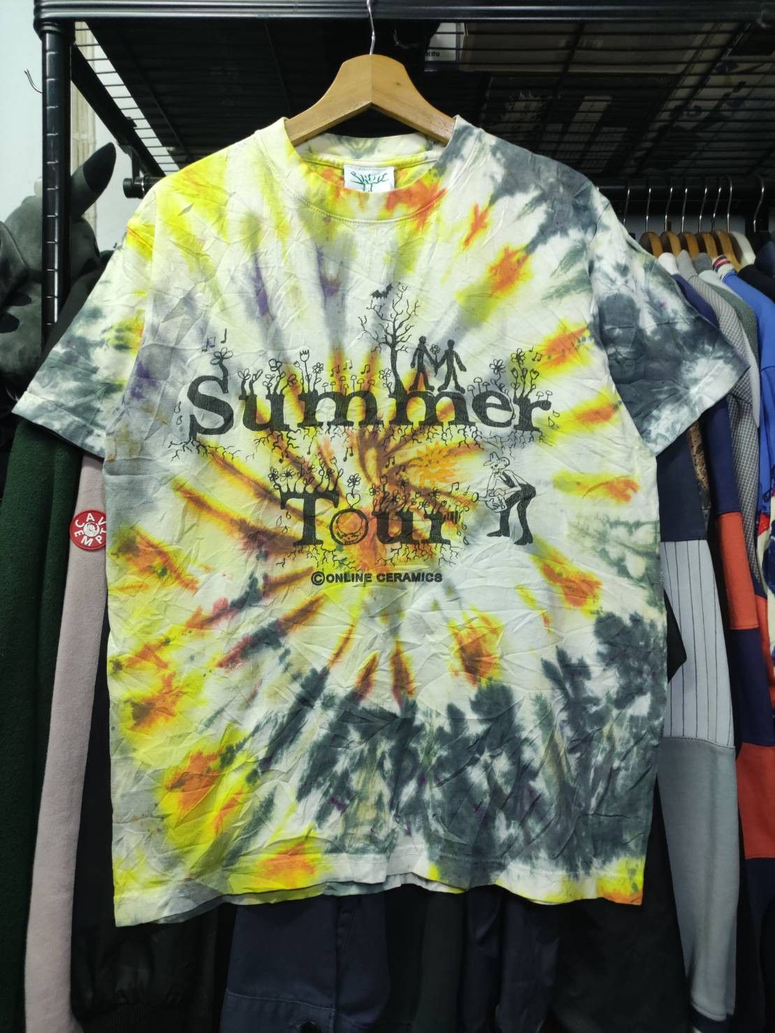 Online Ceramics Online Ceramics Summer Tour T-Shirt S Over M Size US M / EU 48-50 / 2 - 3 Thumbnail