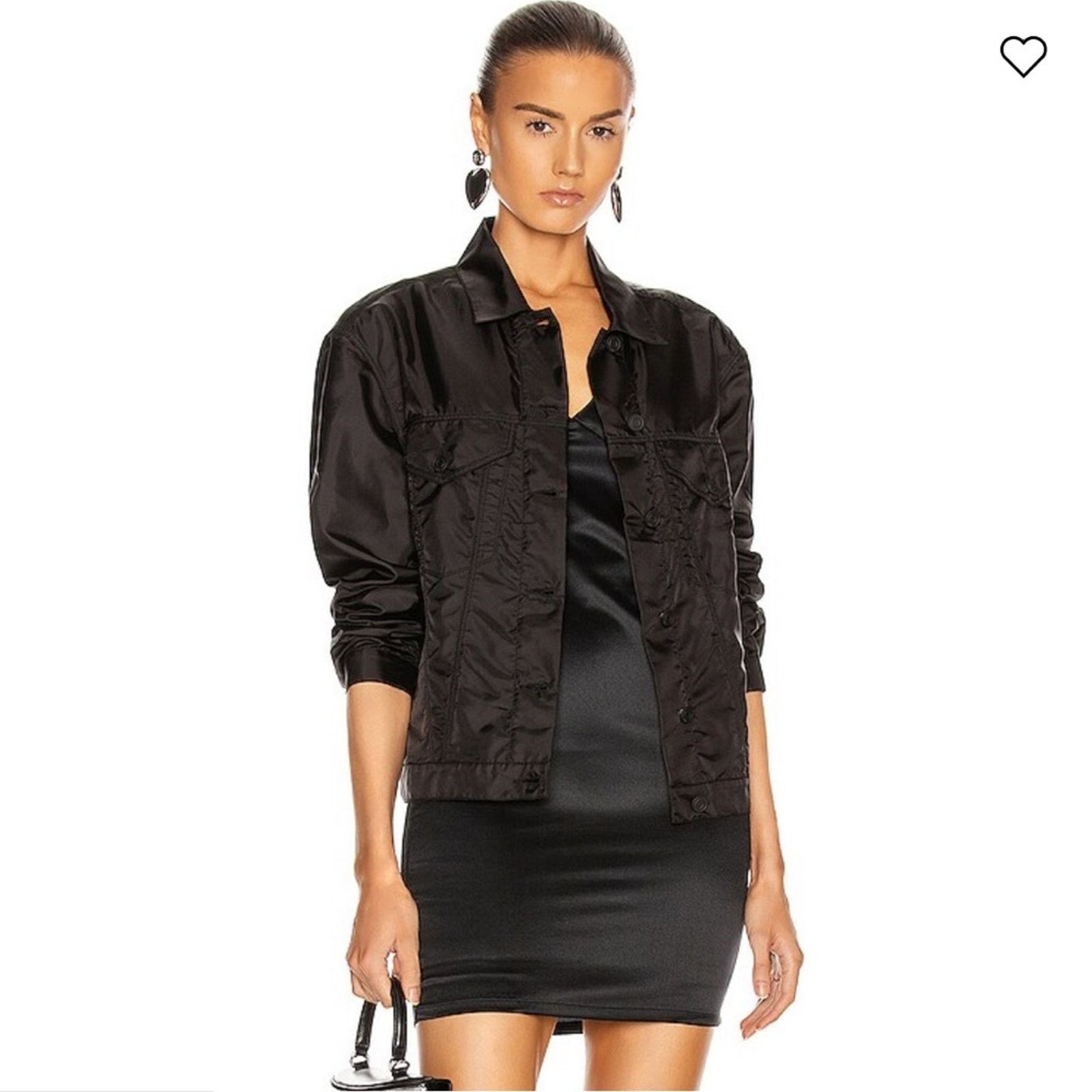 Rta RtA Erika buttoned boyfriend jacket S Ivory Shine Size S / US 4 / IT 40 - 9 Thumbnail