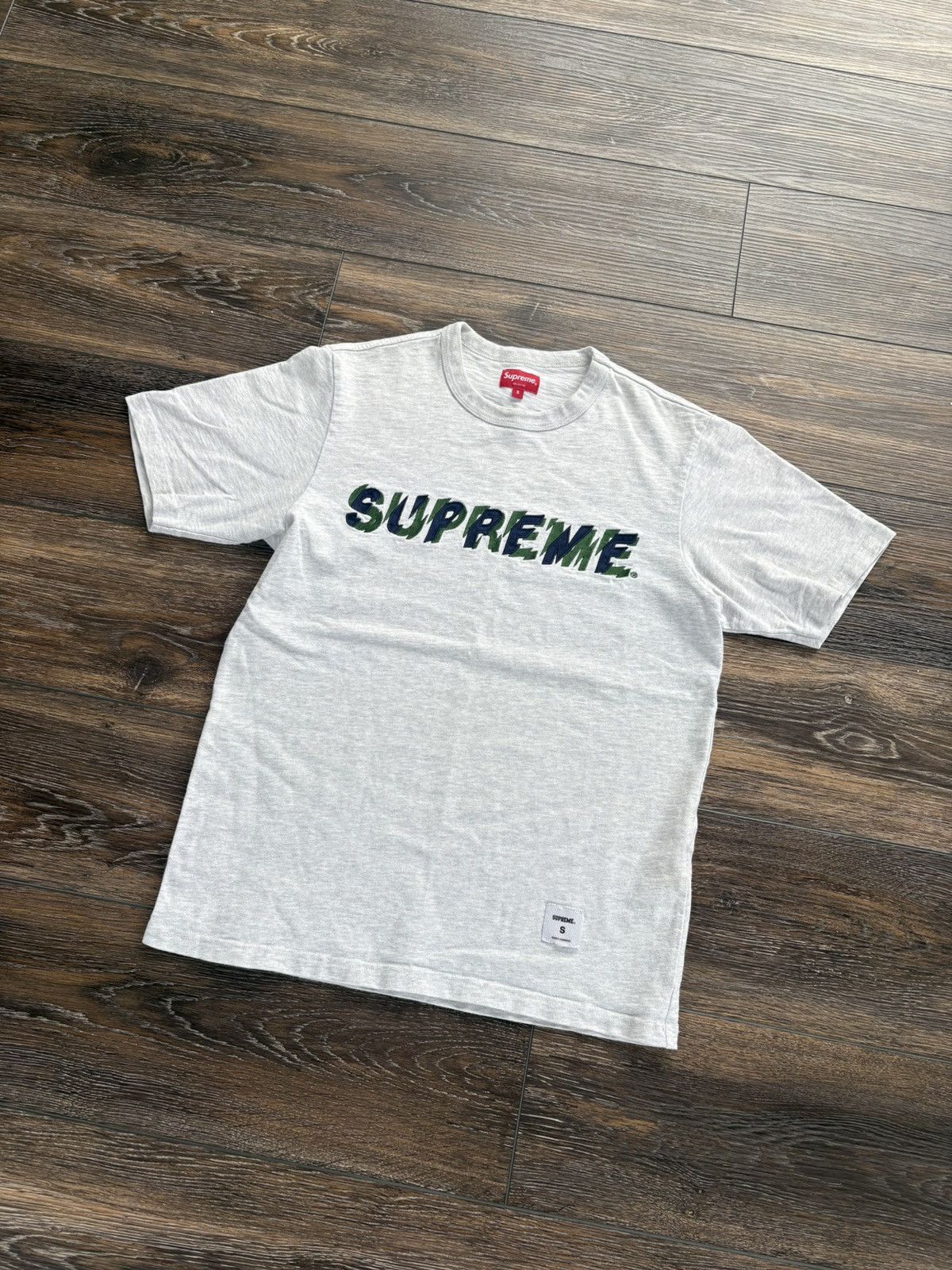 Supreme Shatter S/S Top Tee SS19 Grey
