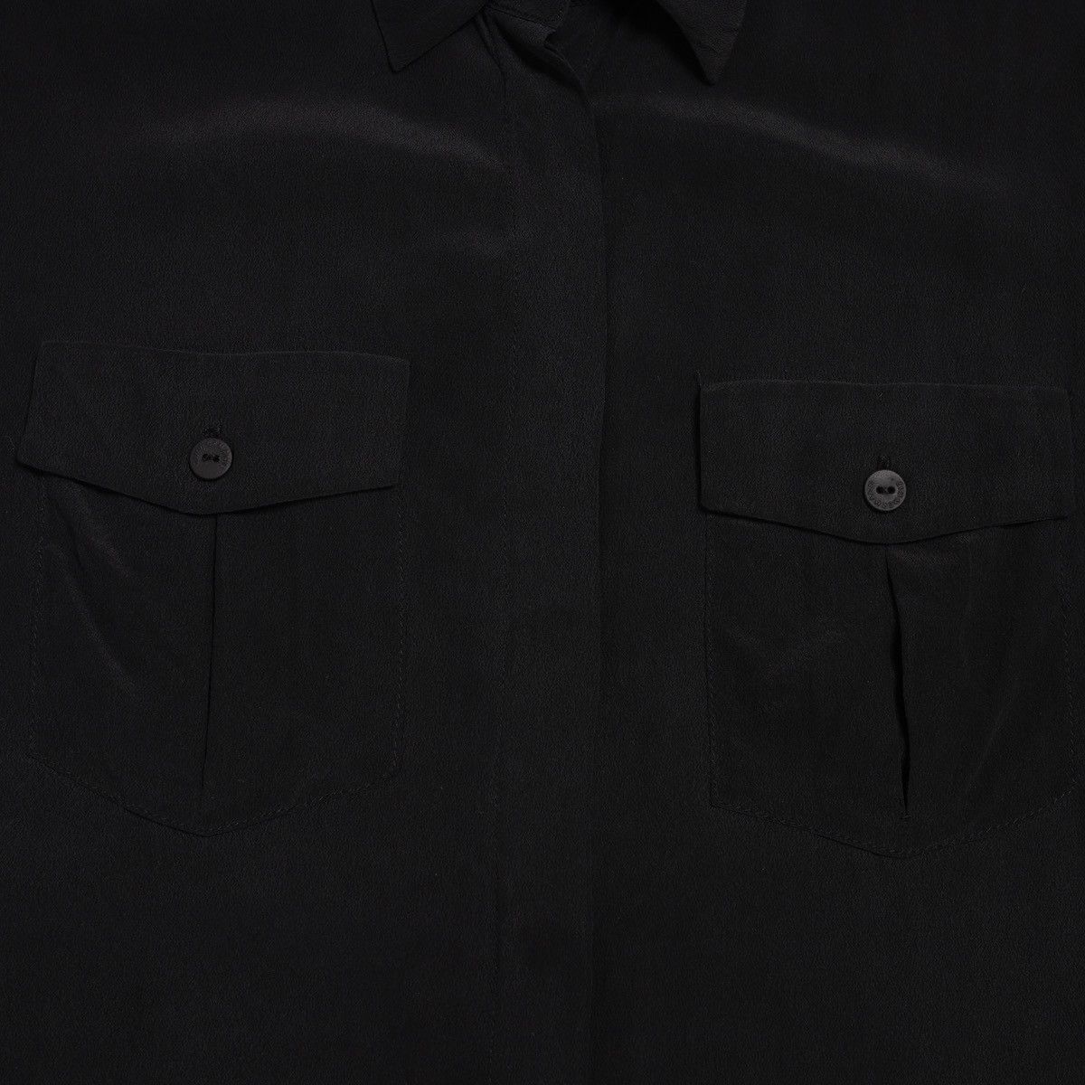 Zimmermann Zimmermann Washed Silk Black Top Shirt Size M / US 6-8 / IT 42-44 - 9 Thumbnail