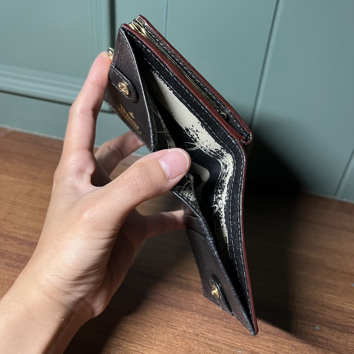 Vivienne Westwood Vivienne Westwood EXECUTIVE Clasp Bi-Fold Mini Wallet Size ONE SIZE - 6 Thumbnail