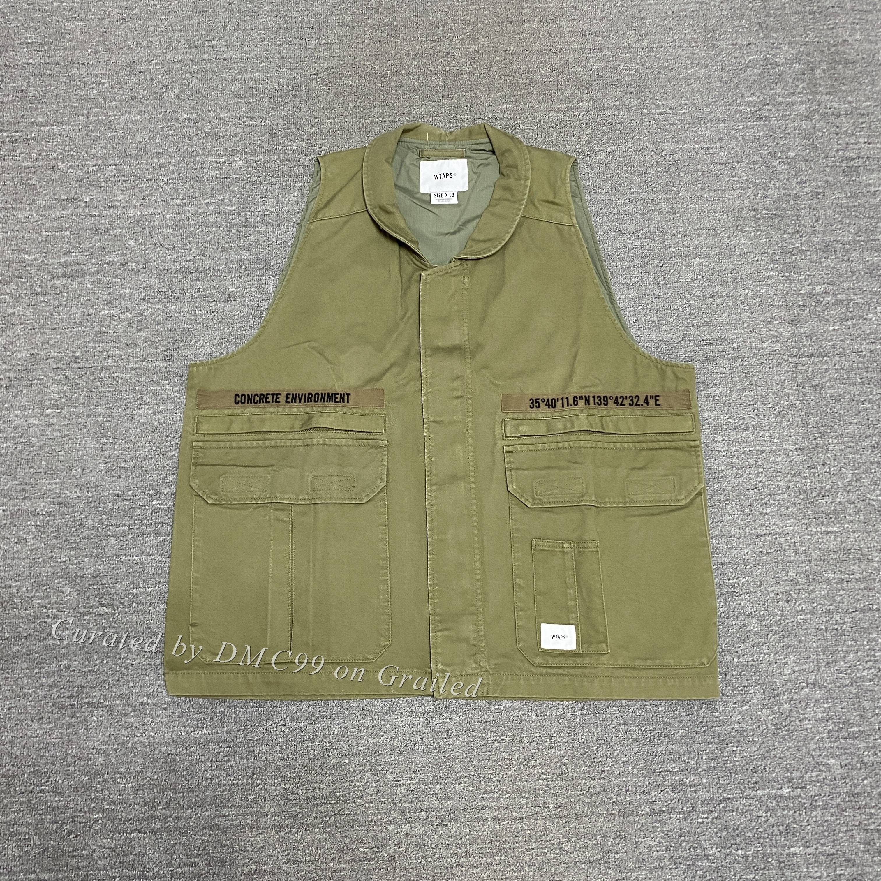 Wtaps WTAPS 18ss REP Utility Cargo Vest | Grailed