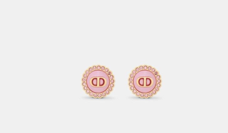 Dior o1w1db11224 Size: OS / Petit CD Baroque Earrings Size ONE SIZE - 3 Thumbnail