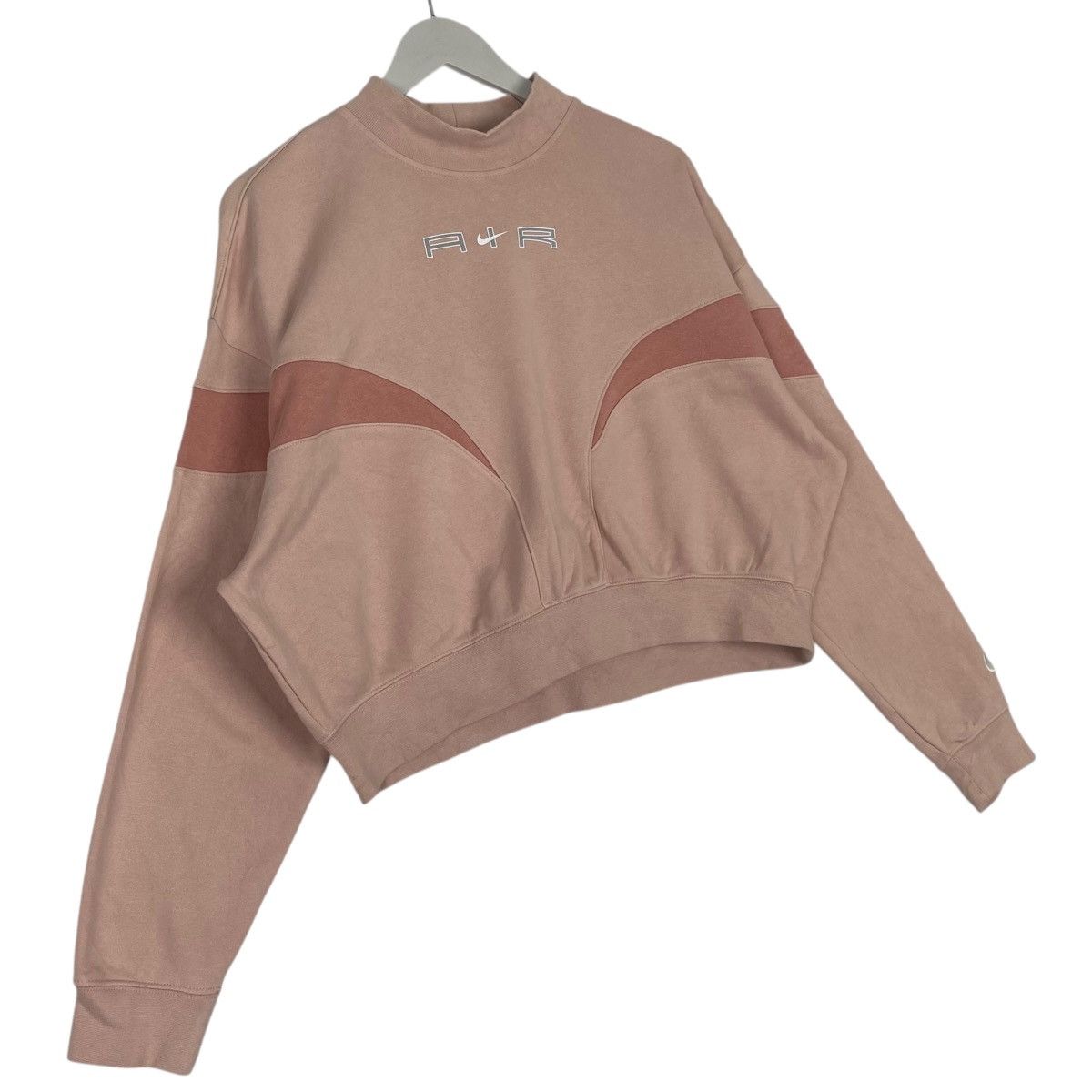 Other Vintage Nike Air Sweatshirt Highneck Pink Embroidery Size L Size US L / EU 52-54 / 3 - 3 Thumbnail