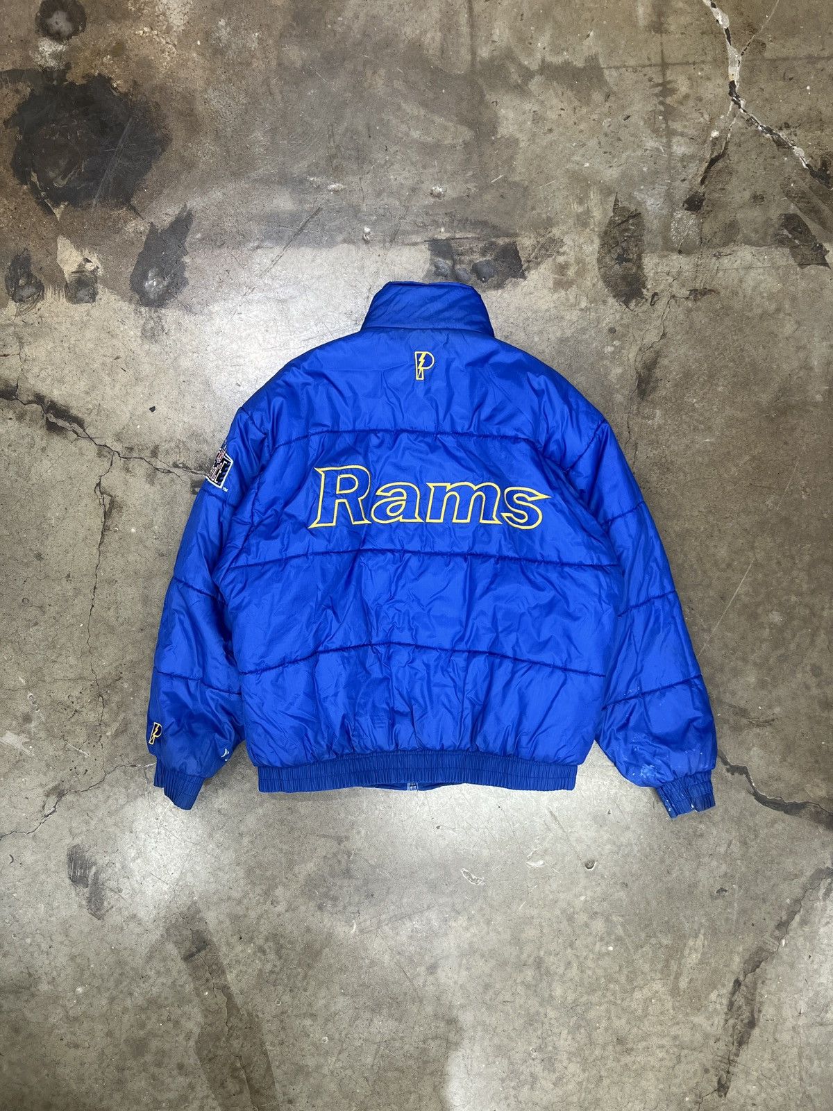 NFL Vintage Pro Player NFL St. Louis Rams Reversible Jacket XL Size US XL / EU 56 / 4 - 8 Thumbnail