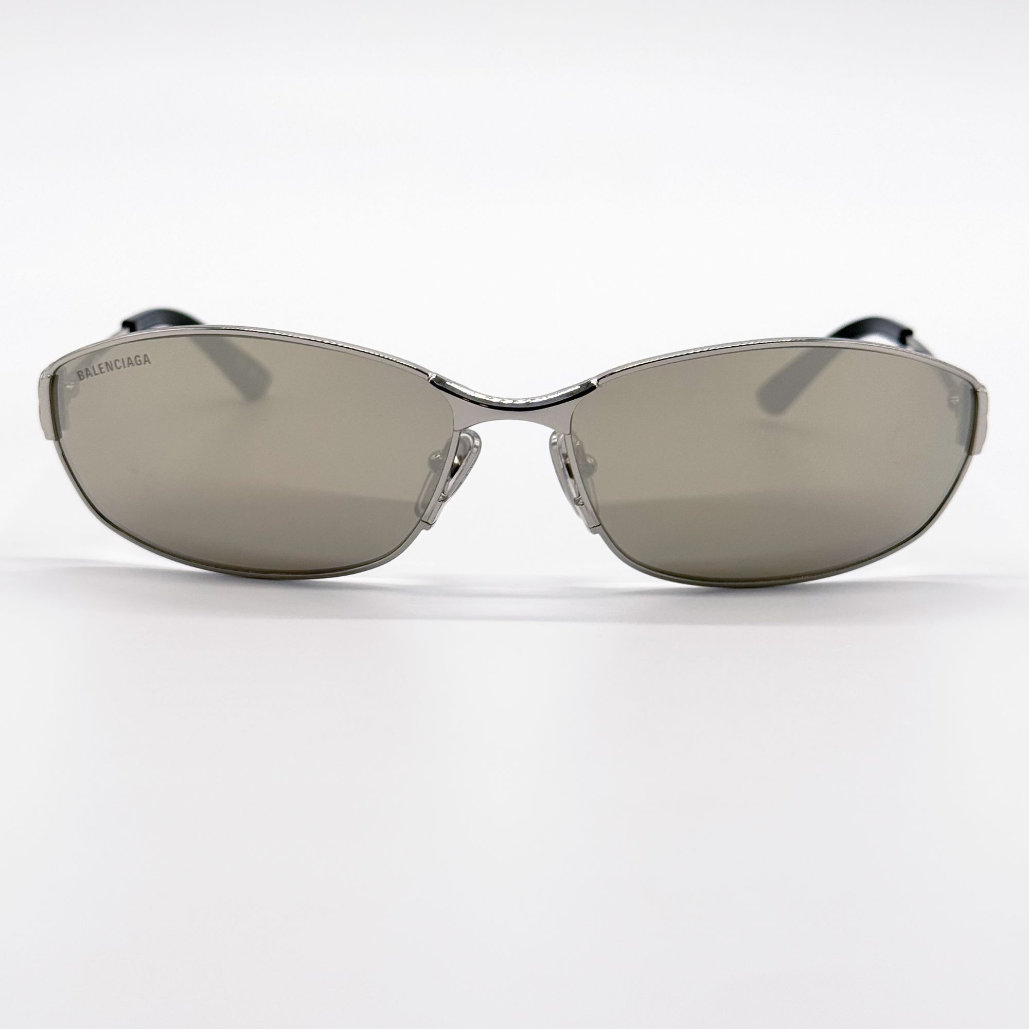 Balenciaga NEW BALENCIAGA BB0336S 006 SUNGLASSES SILVER WOMEN EYEWEAR Size ONE SIZE - 5 Thumbnail