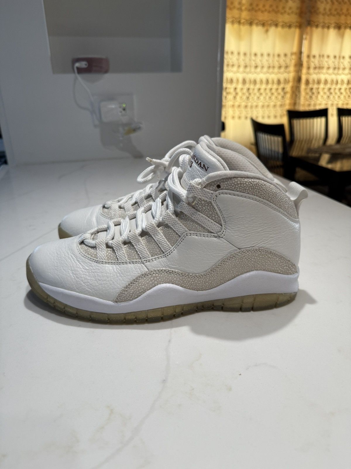 Nike Jordan 10 OVO Cream Size US 8.5 / EU 41-42 - 3 Thumbnail