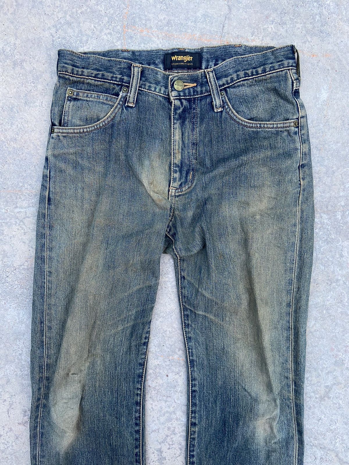 Beauty Beast Vintage 90s Vintage Wrangler jeans Size US 29 - 2 Thumbnail