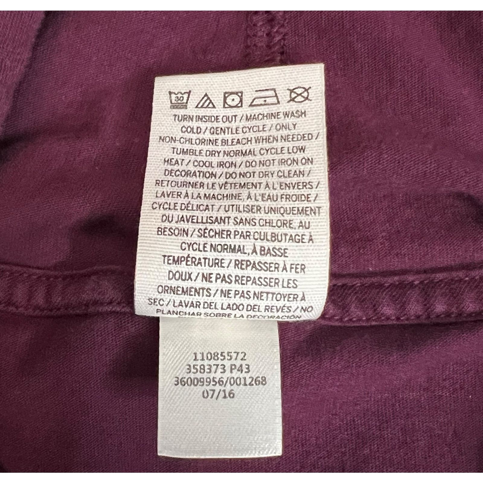 Pink Victoria’s Secret PINK Hoodie – Burgundy – Women’s Small Size S / US 4 / IT 40 - 7 Thumbnail