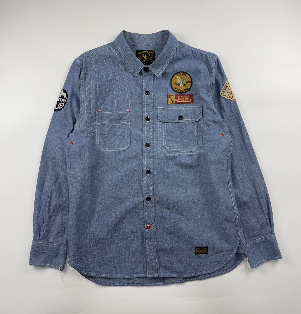 Neighborhood Neighborhood x MVP Chambray Shirt Size US L / EU 52-54 / 3 - 1 Thumbnail
