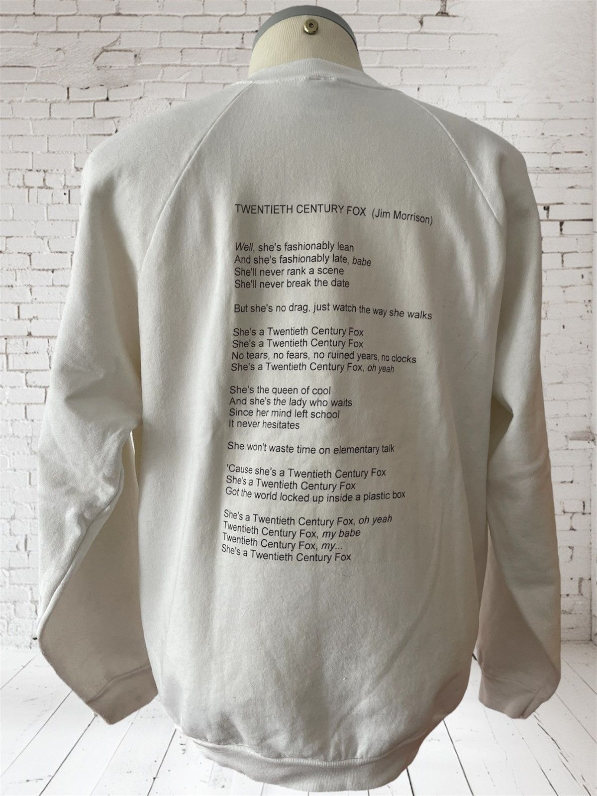 Vintage Vintage The Doors Sweatshirt, mid 1990s Size US XL / EU 56 / 4 - 4 Thumbnail