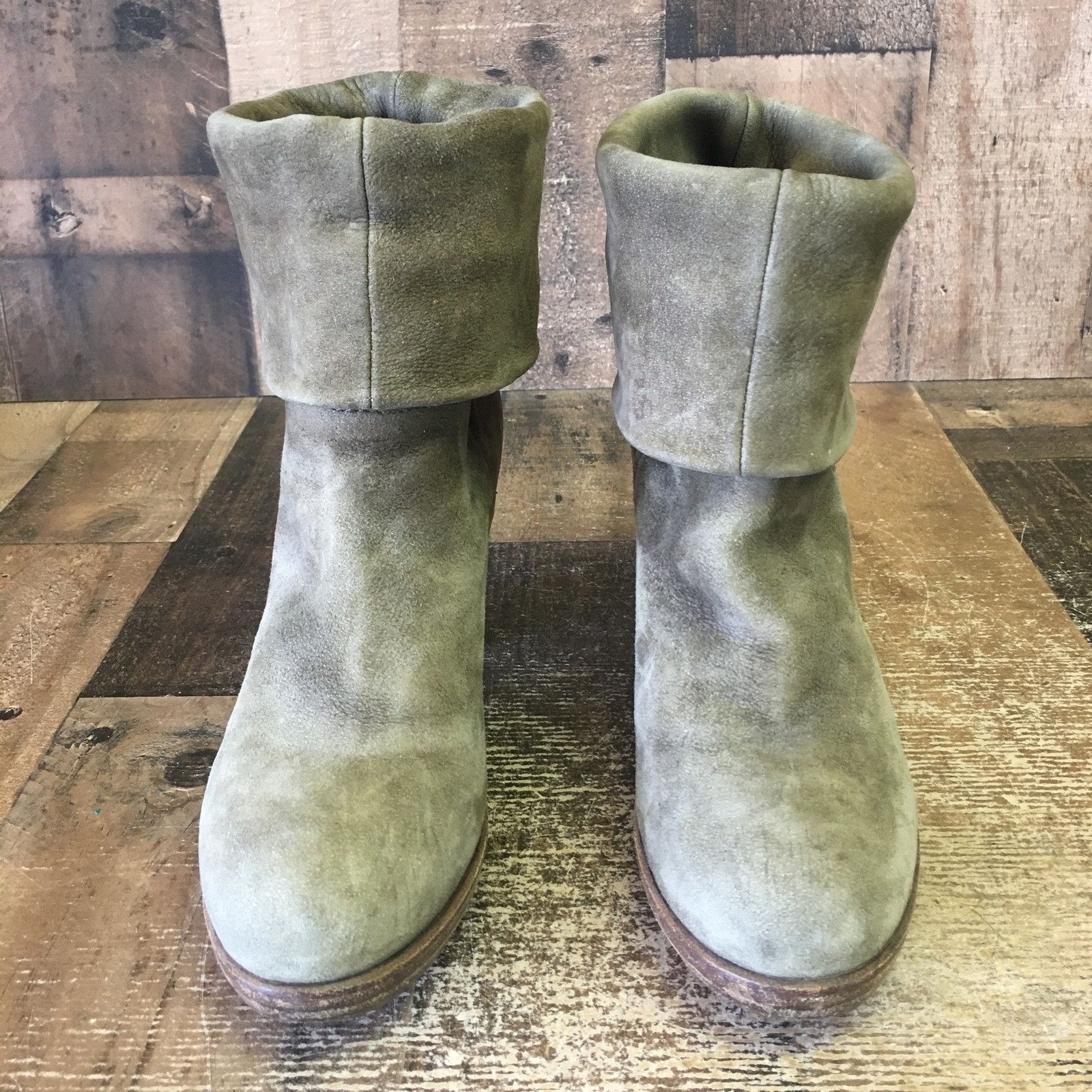 Fiorentini + Baker Fiorentini Baker Slouch Suede Boots Womens EUR 38 US 8 Size US 8 / IT 38 - 5 Thumbnail