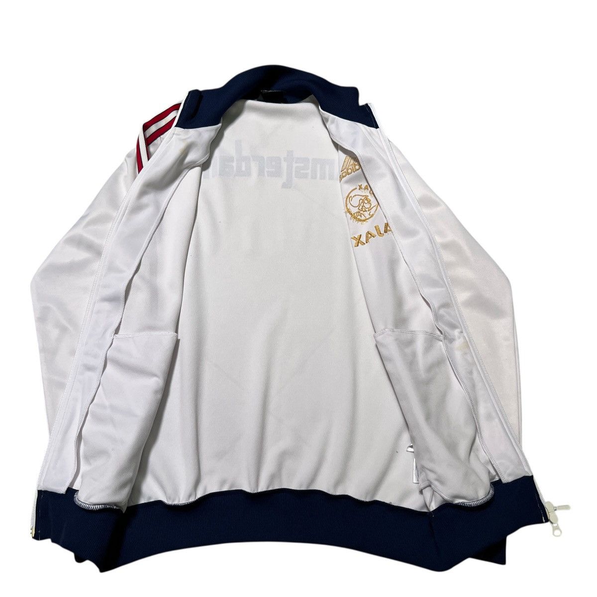 Adidas 🔥 ADIDAS AJAX AMSTERDAM SWEARTER JACKET Size US M / EU 48-50 / 2 - 8 Thumbnail