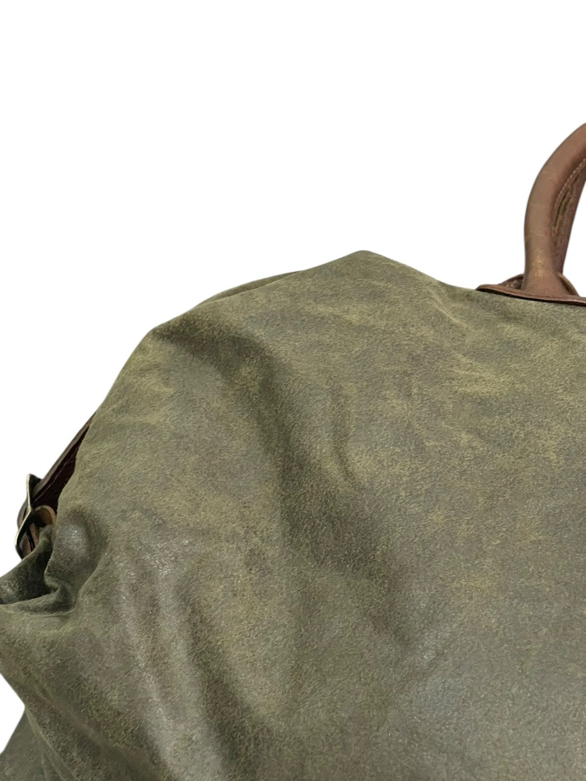 Japanese Brand Full Leather United Arrows Japan Duffle Bag 1🟩6 Size ONE SIZE - 12 Thumbnail