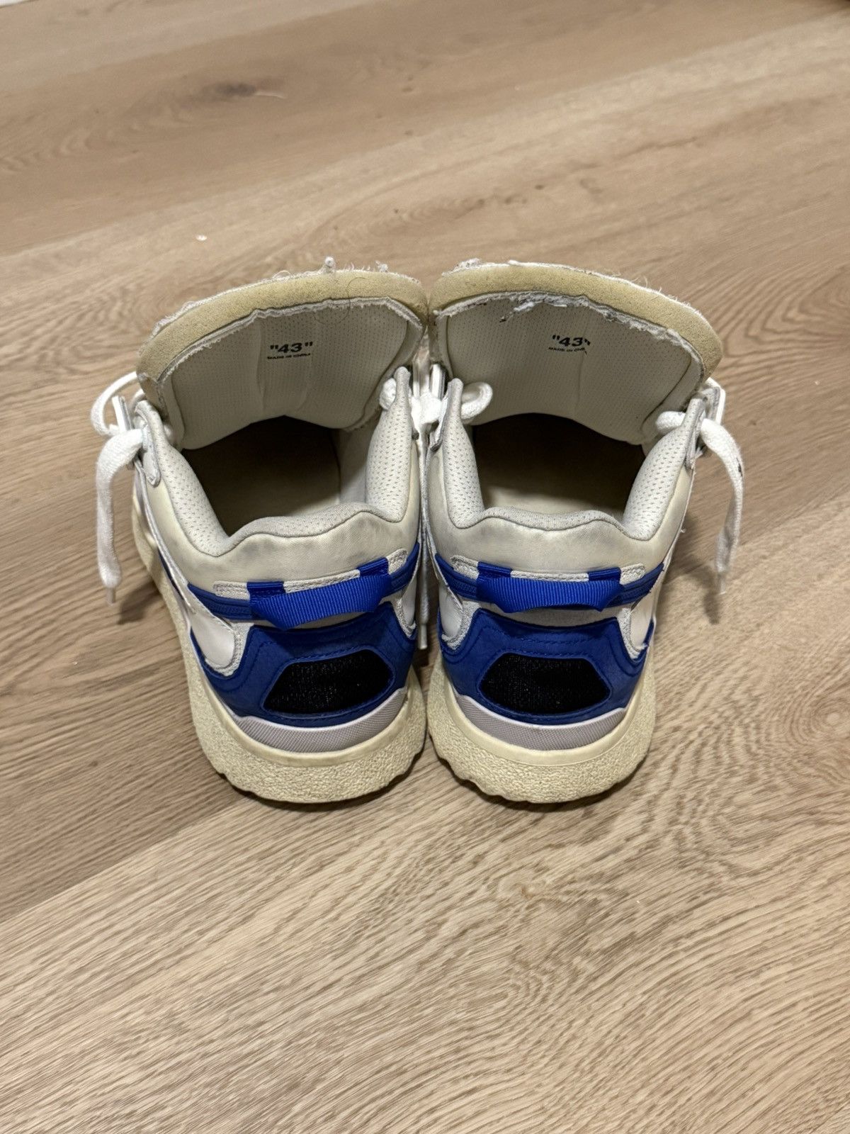 Off-White Off-White Mid Top Sponge Sneaker Size US 10 / EU 43 - 5 Thumbnail