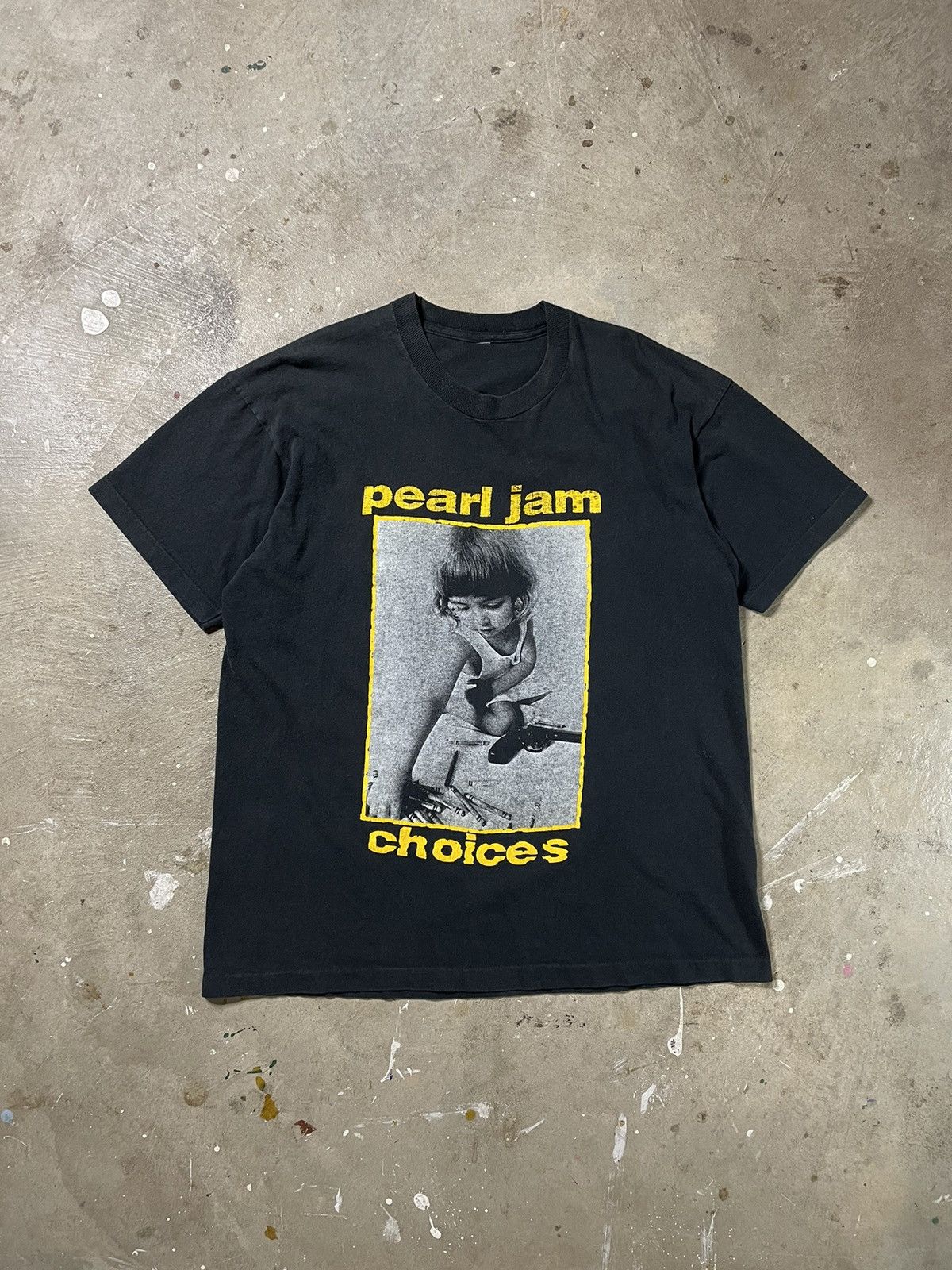 Band Tees × Vintage Vintage 90s Pearl Jam ‘Choices’ Tee | Grailed