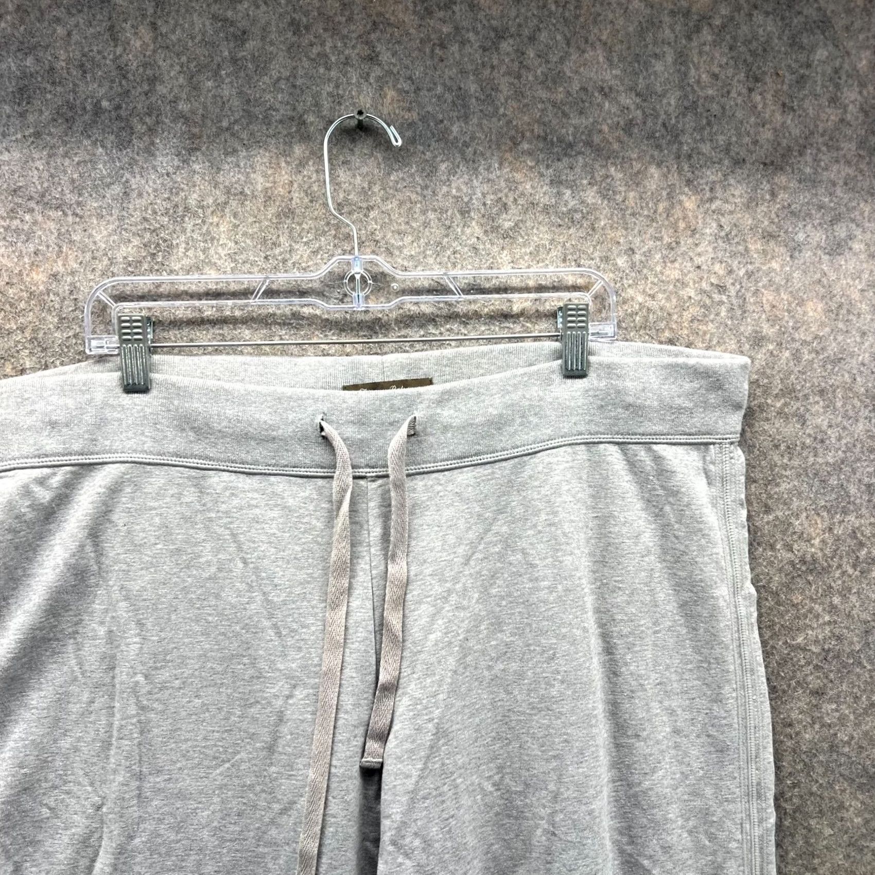 Tommy Bahama VINTAGE Tommy Bahama Sweatpants Men XL Gray Casual Cotton Fleece Stretch Regular Size US 36 / EU 52 - 5 Thumbnail