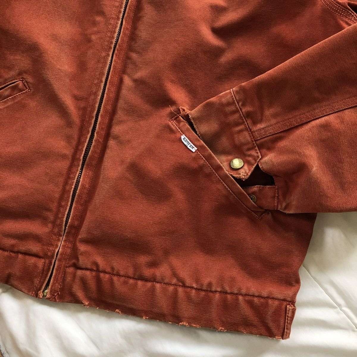 Edwin EDWIN 90s Distressed Detroit Jacket Size US XL / EU 56 / 4 - 8 Thumbnail