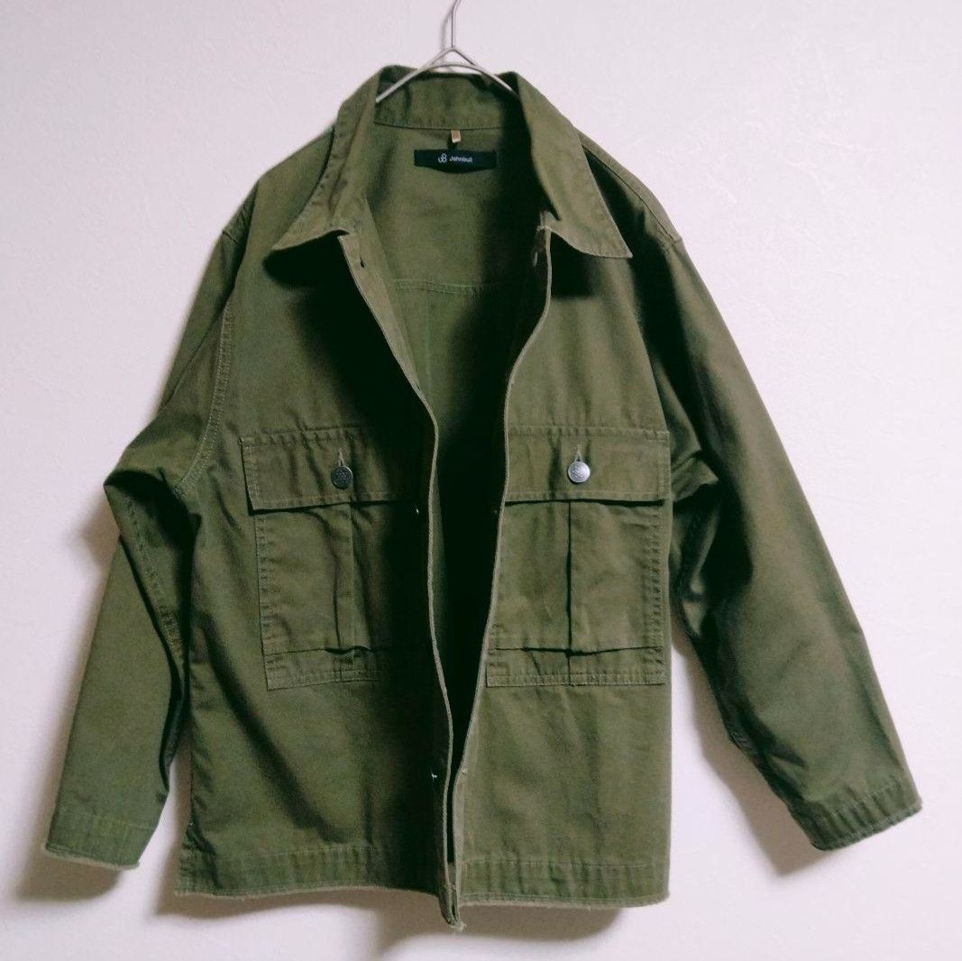 Johnbull Vintage Johnbull 13star Repro 1950 Military Cropped Shirt Size US S / EU 44-46 / 1 - 3 Thumbnail