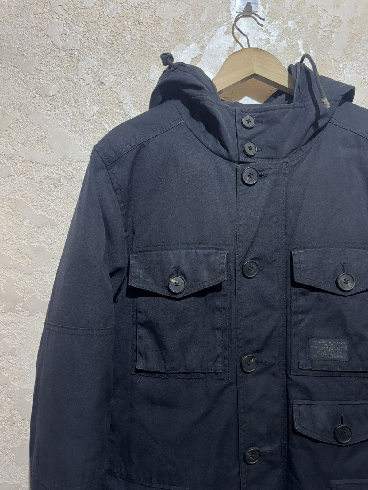 Other Very Rare Military Down Jacket AllSaints Spitalfields Size US M / EU 48-50 / 2 - 3 Thumbnail