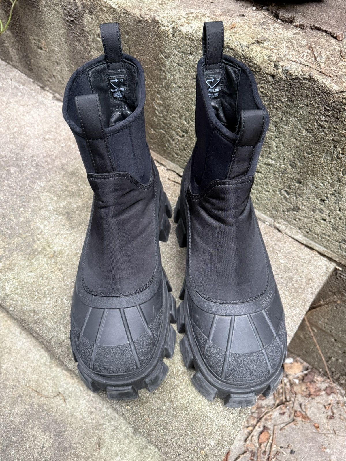 Prada Prada Renylon Garbodine Boots 42 Size US 9 / EU 42 - 3 Thumbnail