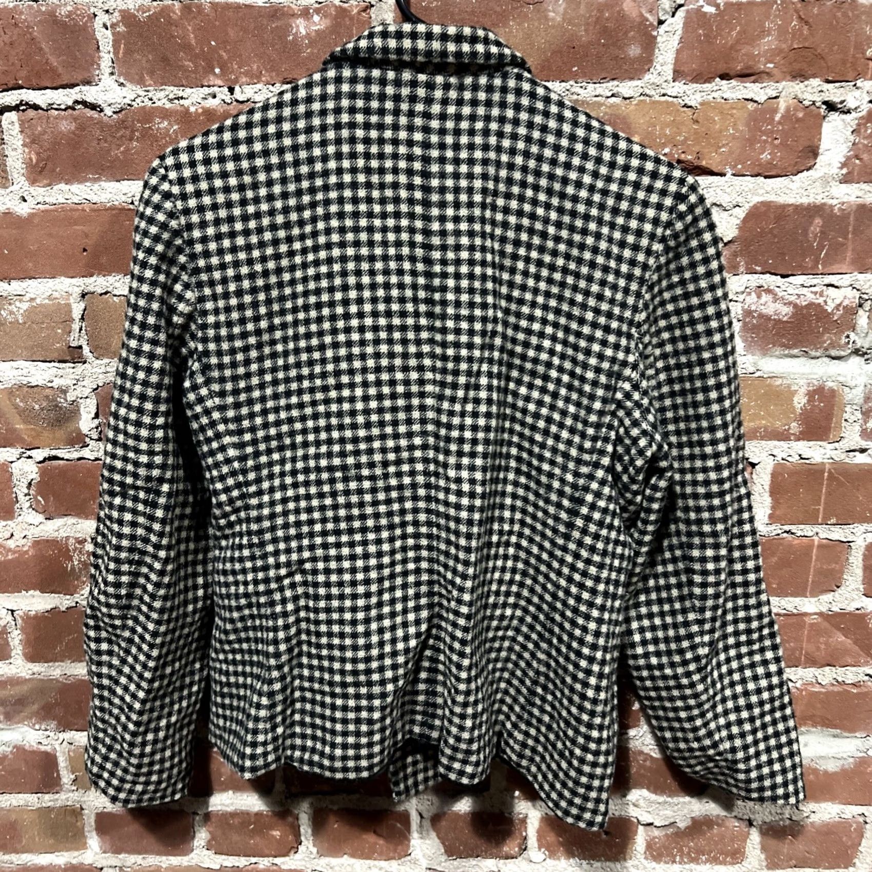 Jones New York VINTAGE Jones New York Tartan Plaid Jacket Blazer Wool Blend Womens 10 Black Plaid Jacket Womens 10 Regular Mens Womens Size L / US 10 / IT 46 - 3 Thumbnail