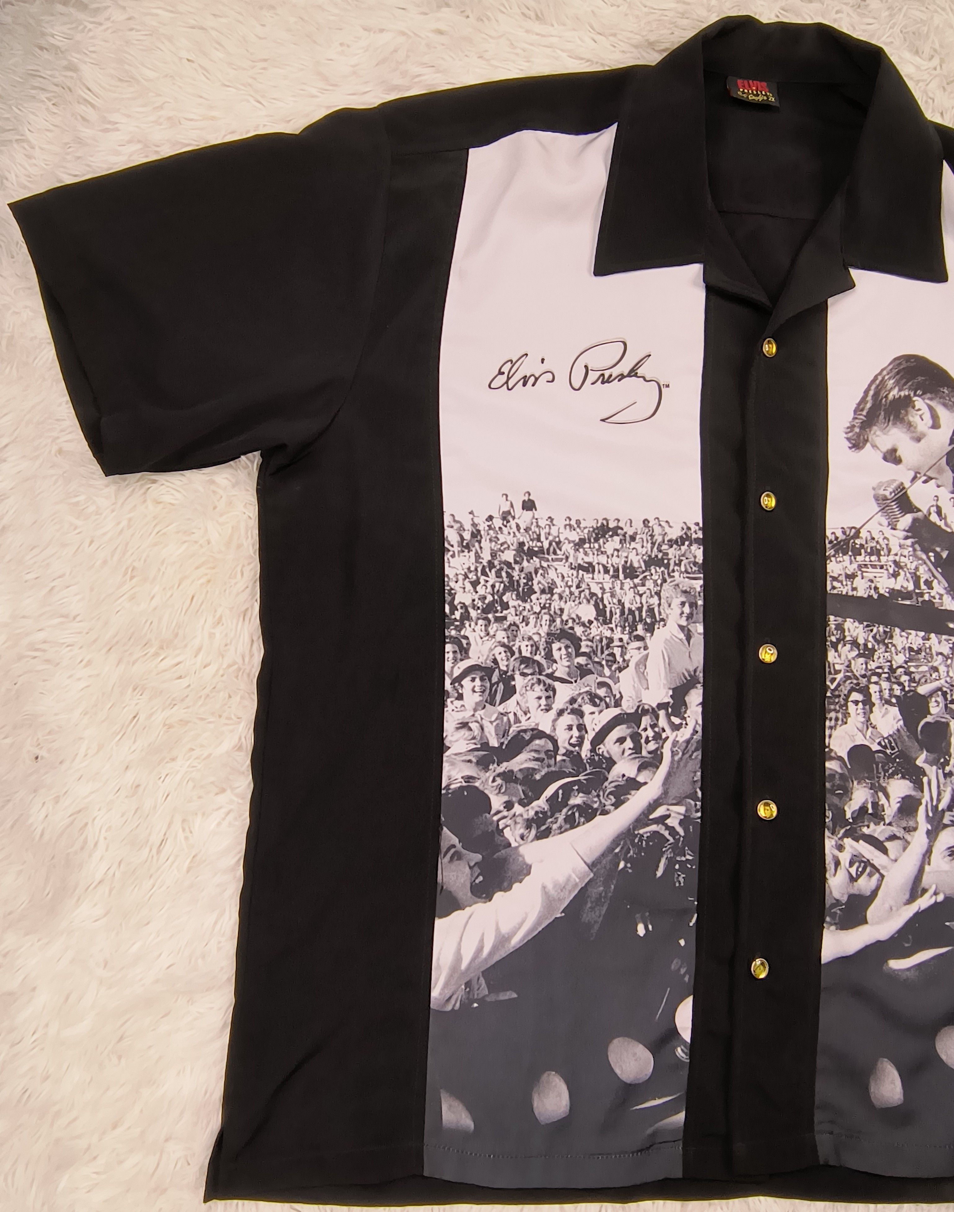 Vintage DSWT Vintage Elvis Presley 90s button up shirt Size US XXL / EU 58 / 5 - 4 Thumbnail