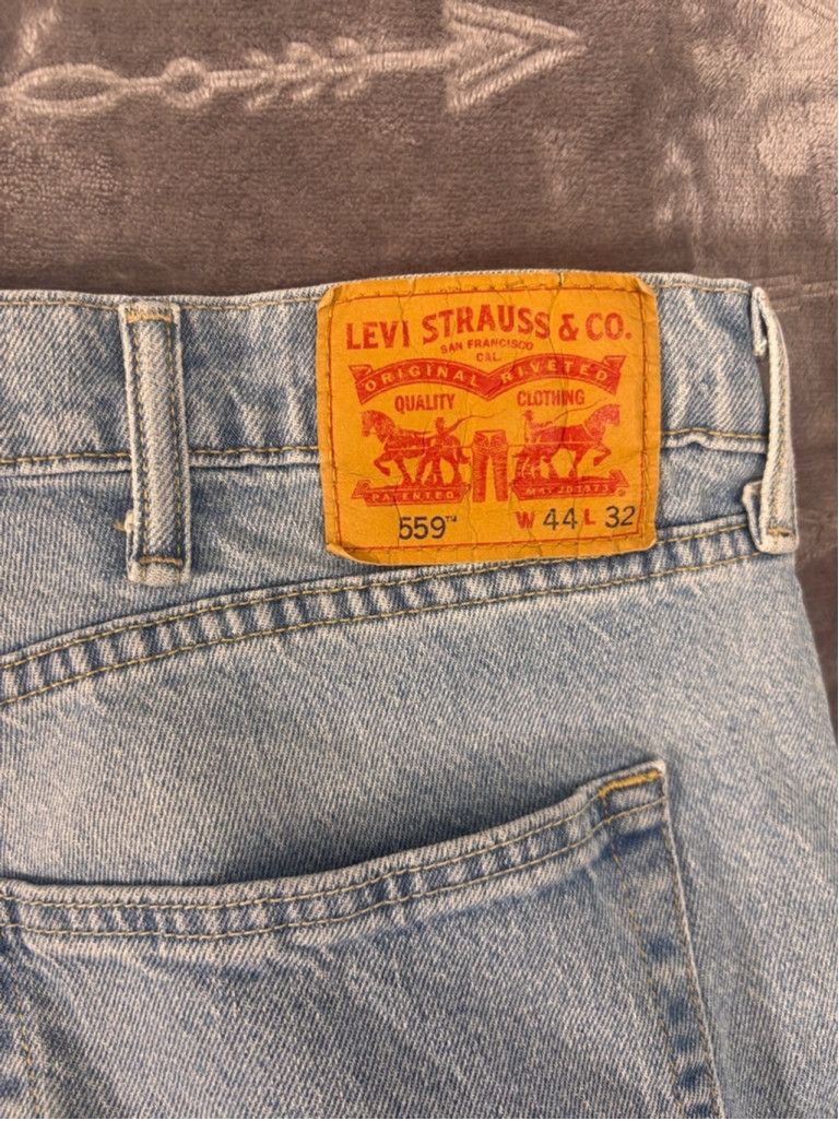 Levi's Men's Levi's 559 Jeans Size 46x30 Blue Size US 44 / EU 60 - 13 Thumbnail