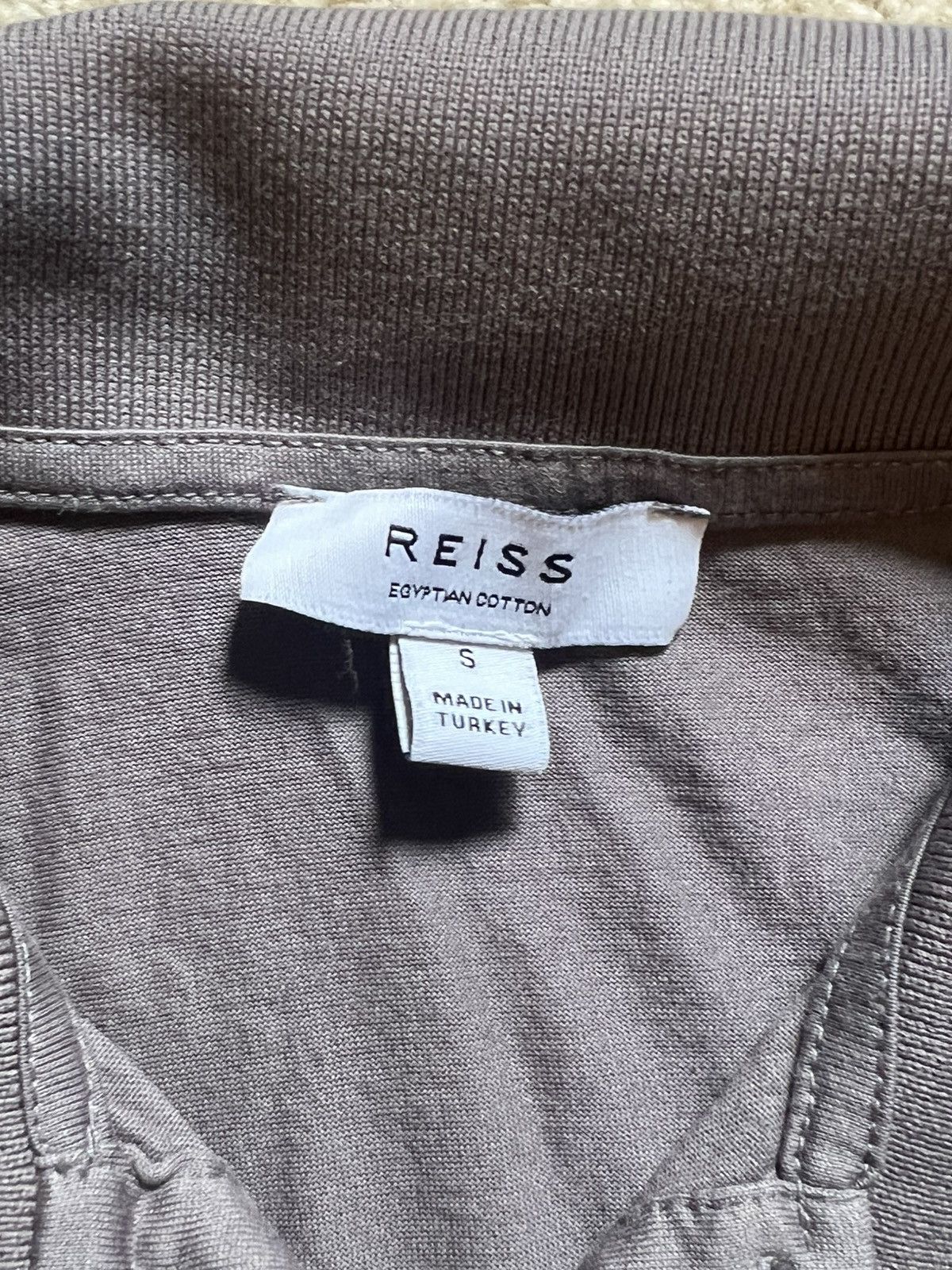 Reiss Grey Brown Reiss Polo Shirt Size US XS / EU 42 / 0 - 3 Thumbnail
