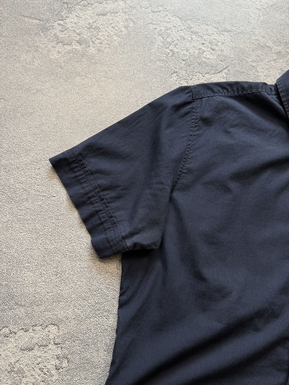 Vivienne Westwood Vivienne Westwood Shirt Navy Blue Short Sleeve Size M Size US M / EU 48-50 / 2 - 3 Thumbnail