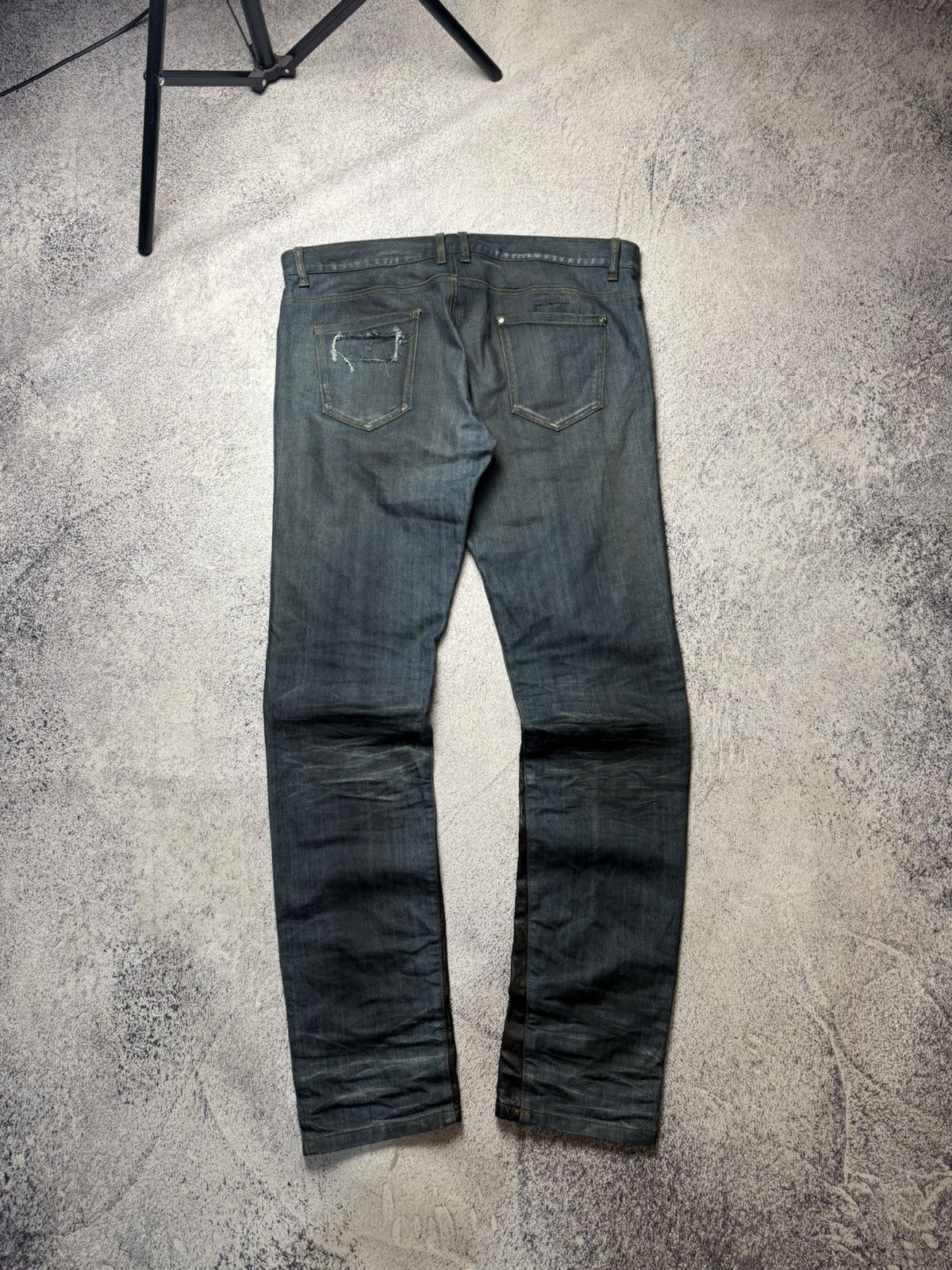 Les Hommes Les Hommes Avant Garde Jeans Y2K leather Size US 36 / EU 52 - 15 Thumbnail