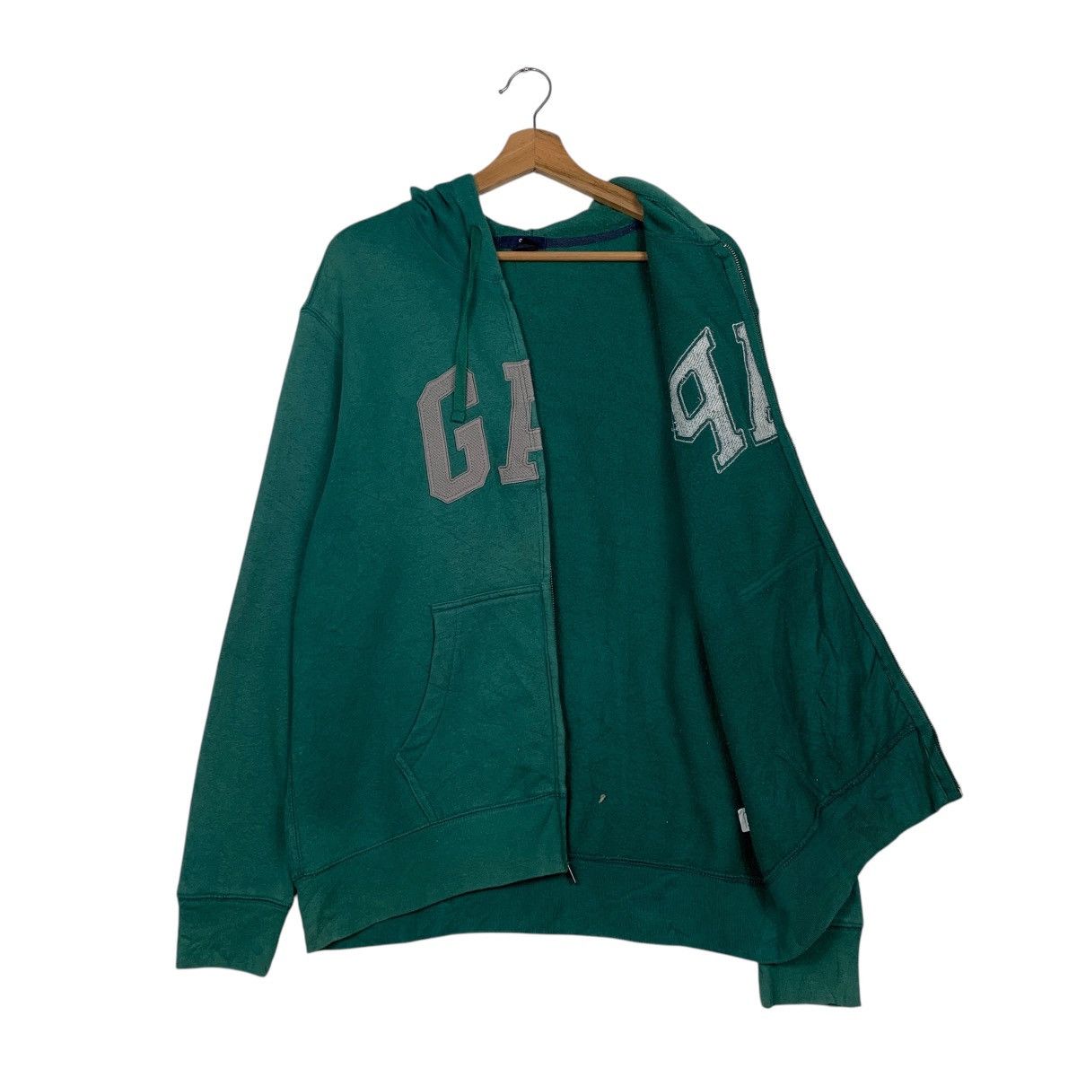 Gap Gap Big Logo Zipper Hoodie Size US M / EU 48-50 / 2 - 10 Thumbnail