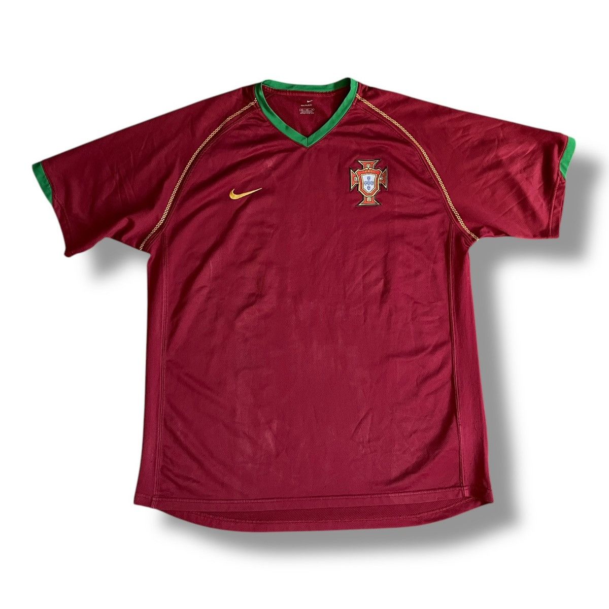 Nike Portugal 06/08 XL Authentic Soccer Jersey Football Shirt Size US XL / EU 56 / 4 - 1 Thumbnail