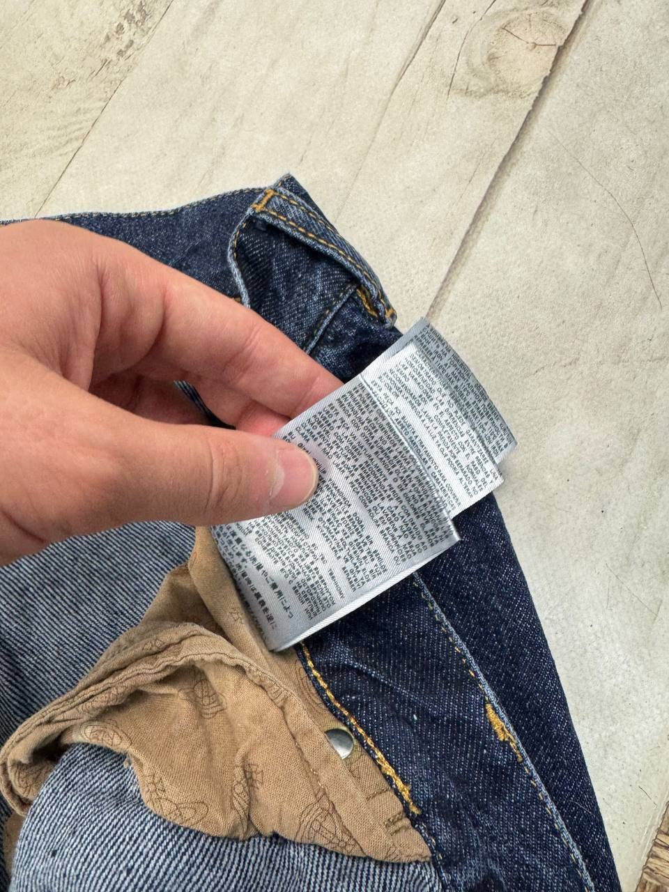 Vivienne Westwood Vivienne Westwood Big Logo Orb Denim Jeans Size US 38 / EU 54 - 10 Thumbnail