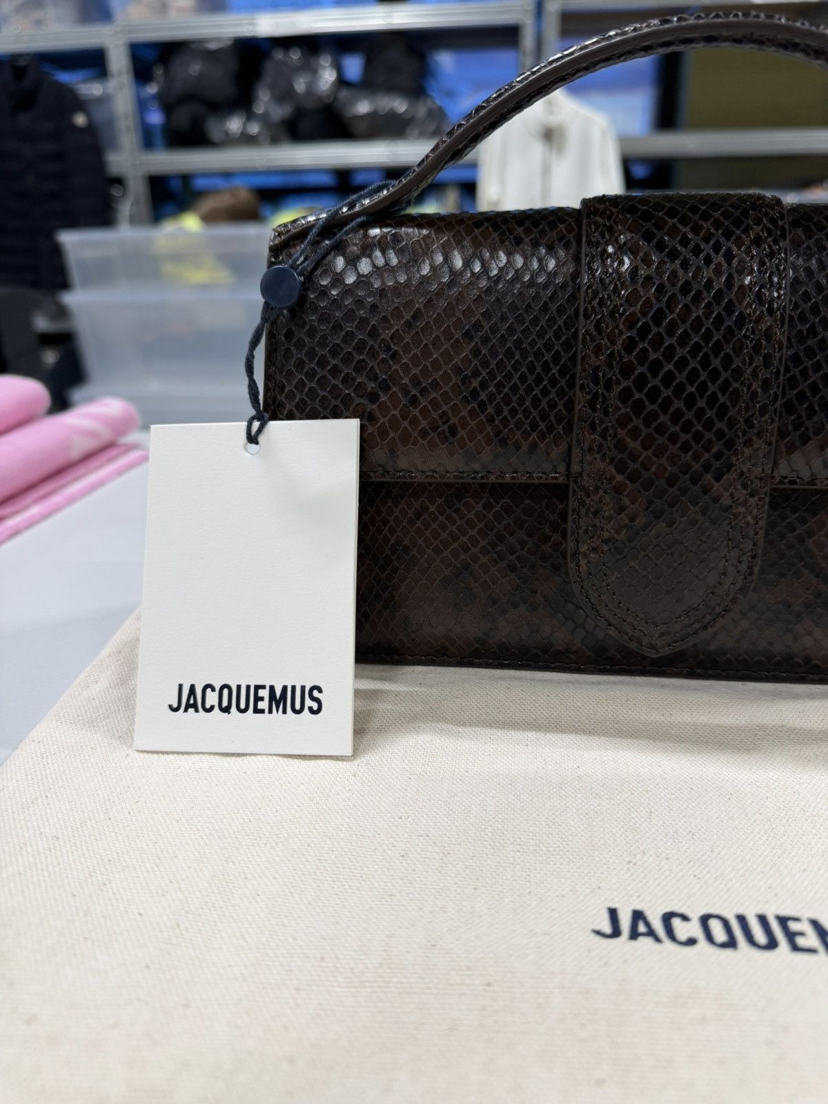 Jacquemus Jacquemus Le Grand Bambino Shoulder Bag NEW 1300$ Size ONE SIZE - 3 Thumbnail