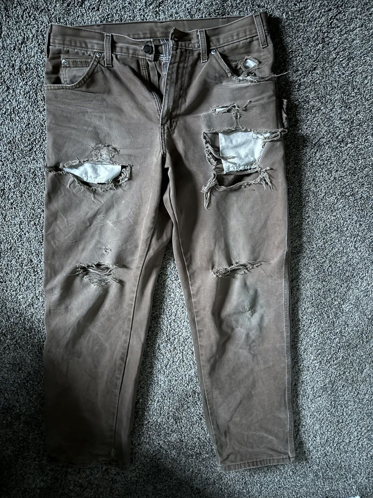 Dickies Distressed dickies Size US 30 / EU 46 - 1 Thumbnail