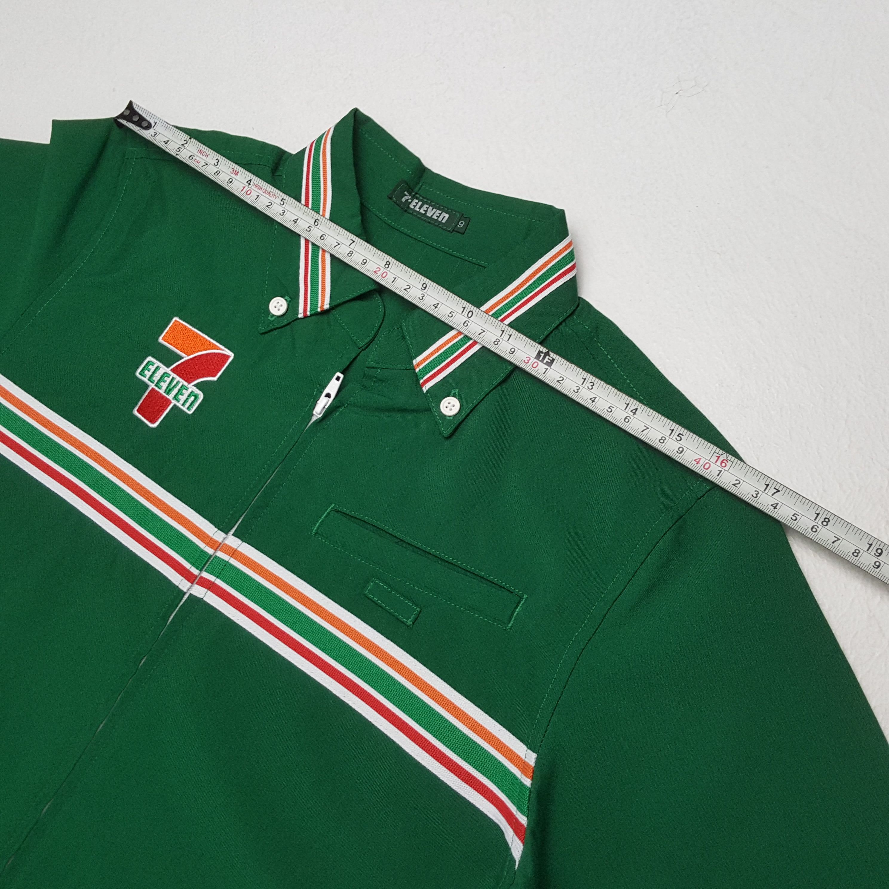 Japanese Brand × Vintage Vintage 7-ELEVEn Japanese Workers Uniform Shirt Jacket Size US S / EU 44-46 / 1 - 5 Thumbnail